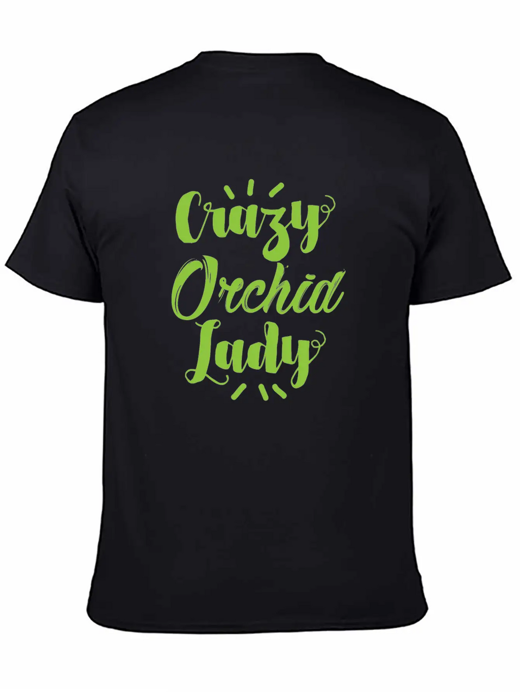 Crazy Orchid Lady Breathable Soft Cotton T-Shirt – Timeless Casual Look