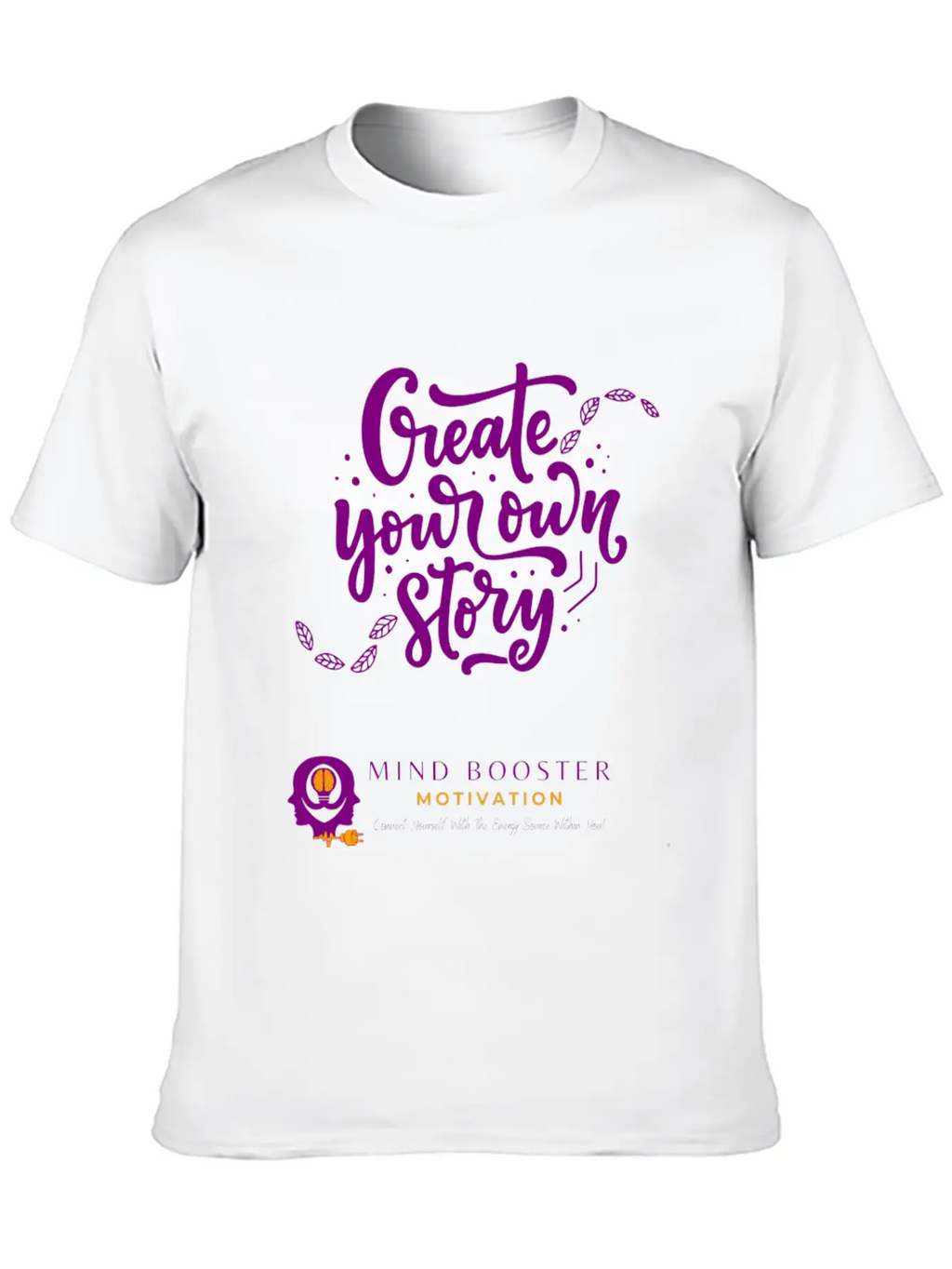 Create Your Own Story Platinum Collection Classic Fit Graphic Tee For Daily Comfort – Unisex Cotton Shirt