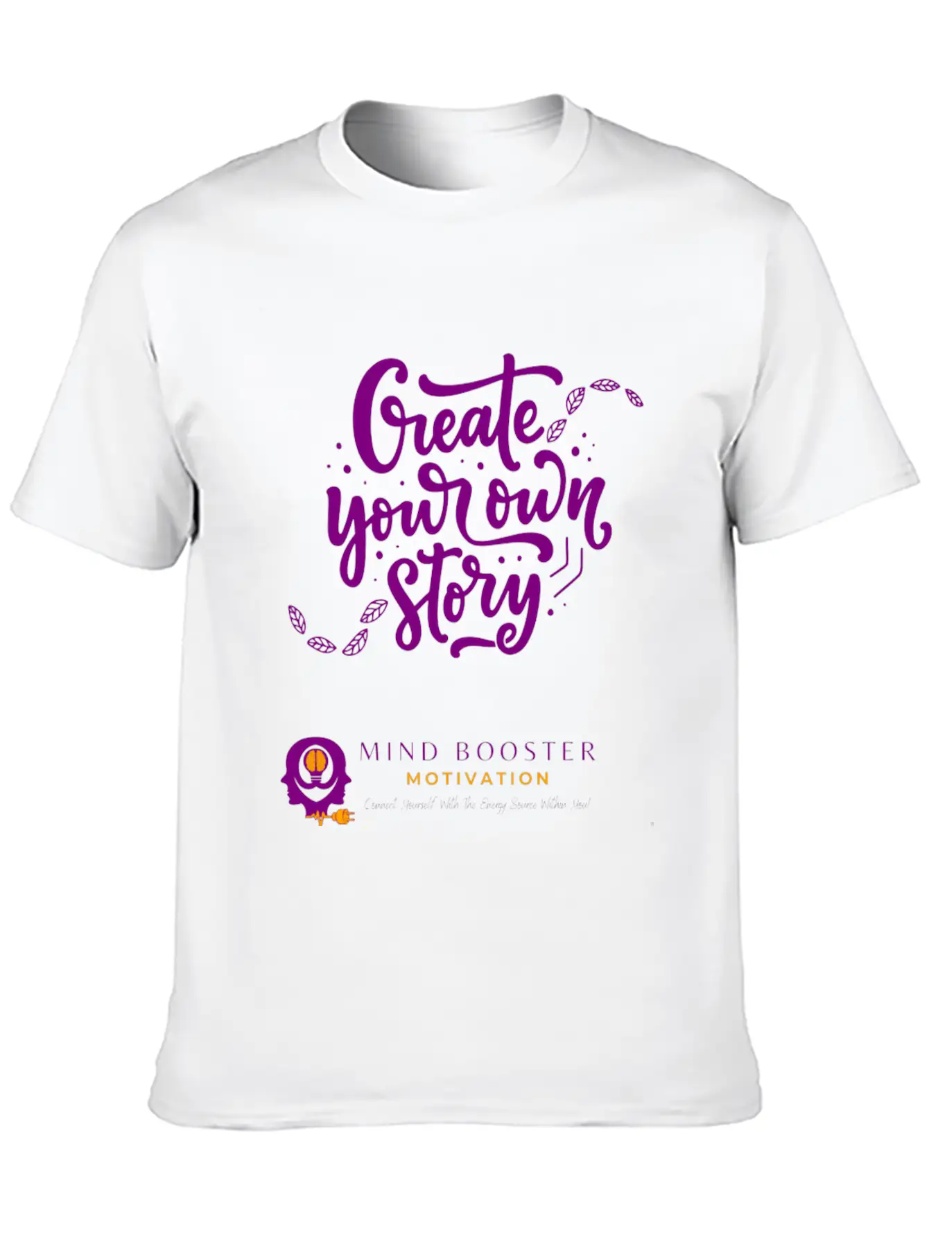 Create Your Own Story Platinum Collection Classic Fit Graphic Tee For Daily Comfort – Unisex Cotton Shirt