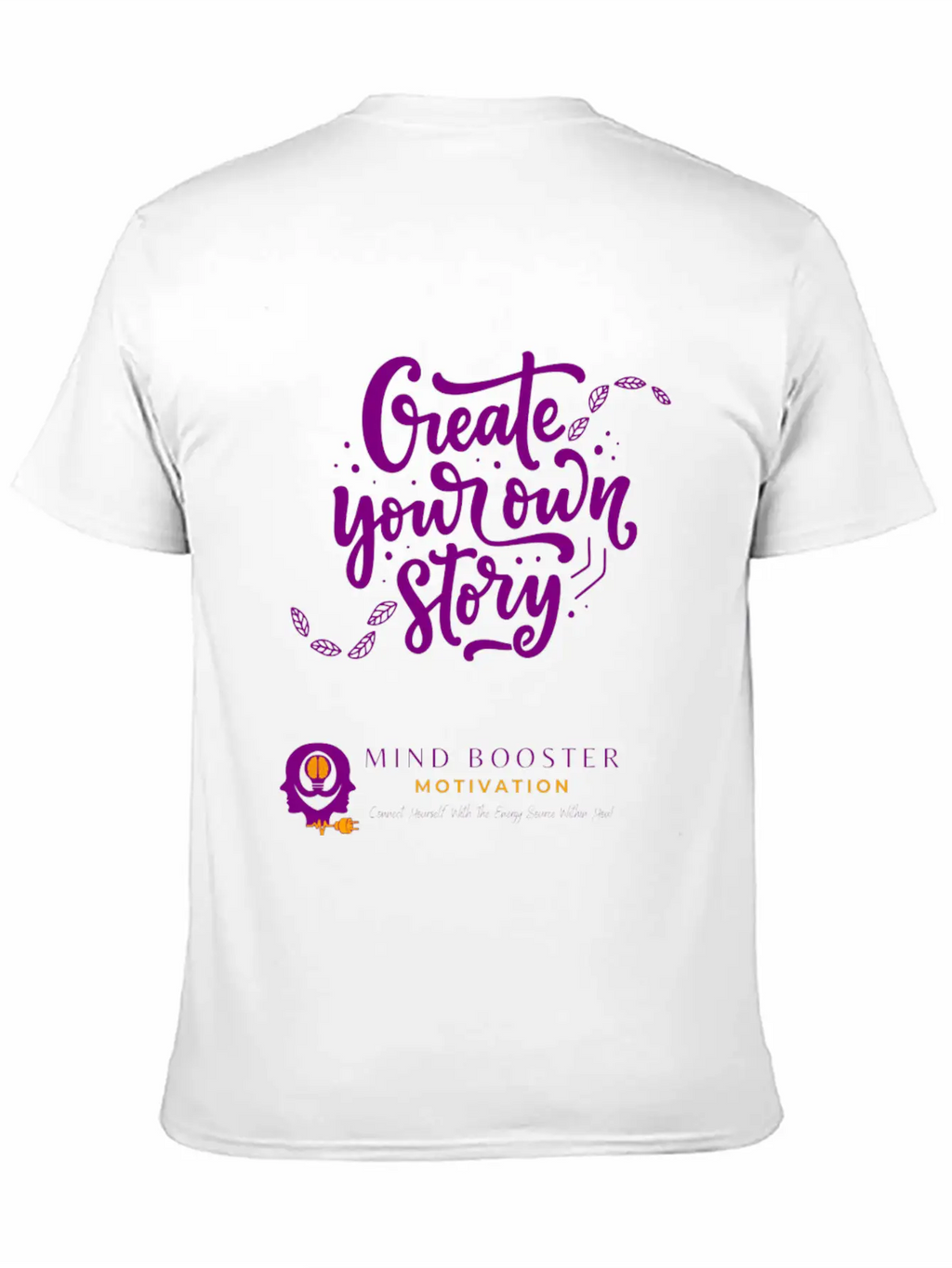 Create Your Own Story Platinum Collection Classic Fit Graphic Tee For Daily Comfort – Unisex Cotton Shirt