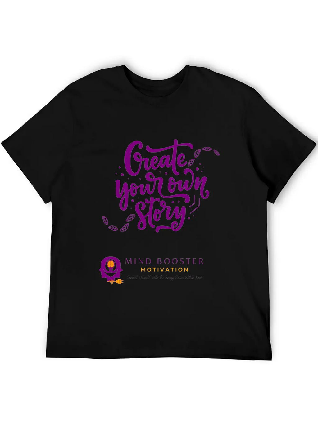 Create Your Own Story Platinum Collection Classic Fit Graphic Tee For Daily Comfort – Unisex Cotton Shirt