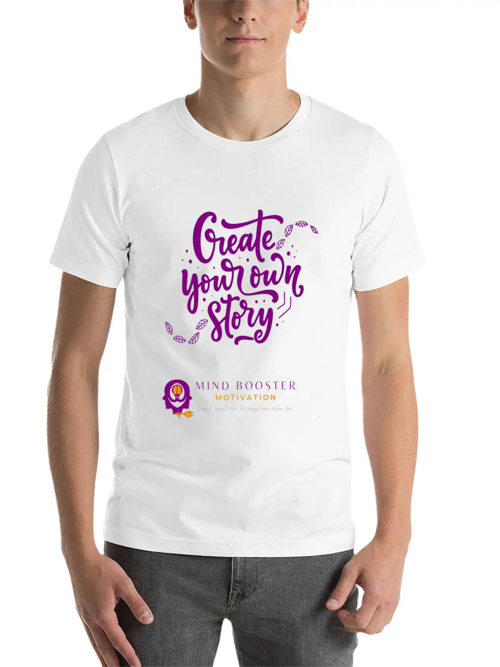 Create Your Own Story Platinum Collection Classic Fit Graphic Tee For Daily Comfort – Unisex Cotton Shirt