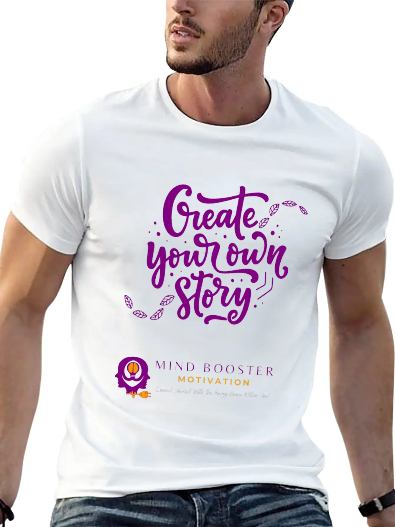 Create Your Own Story Platinum Collection Classic Fit Graphic Tee For Daily Comfort – Unisex Cotton Shirt