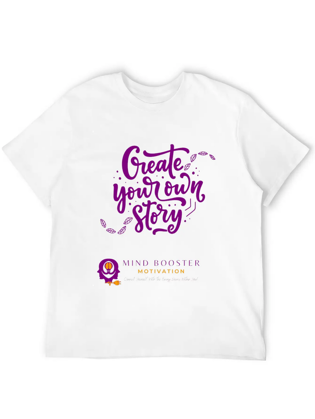 Create Your Own Story Platinum Collection Classic Fit Graphic Tee For Daily Comfort – Unisex Cotton Shirt