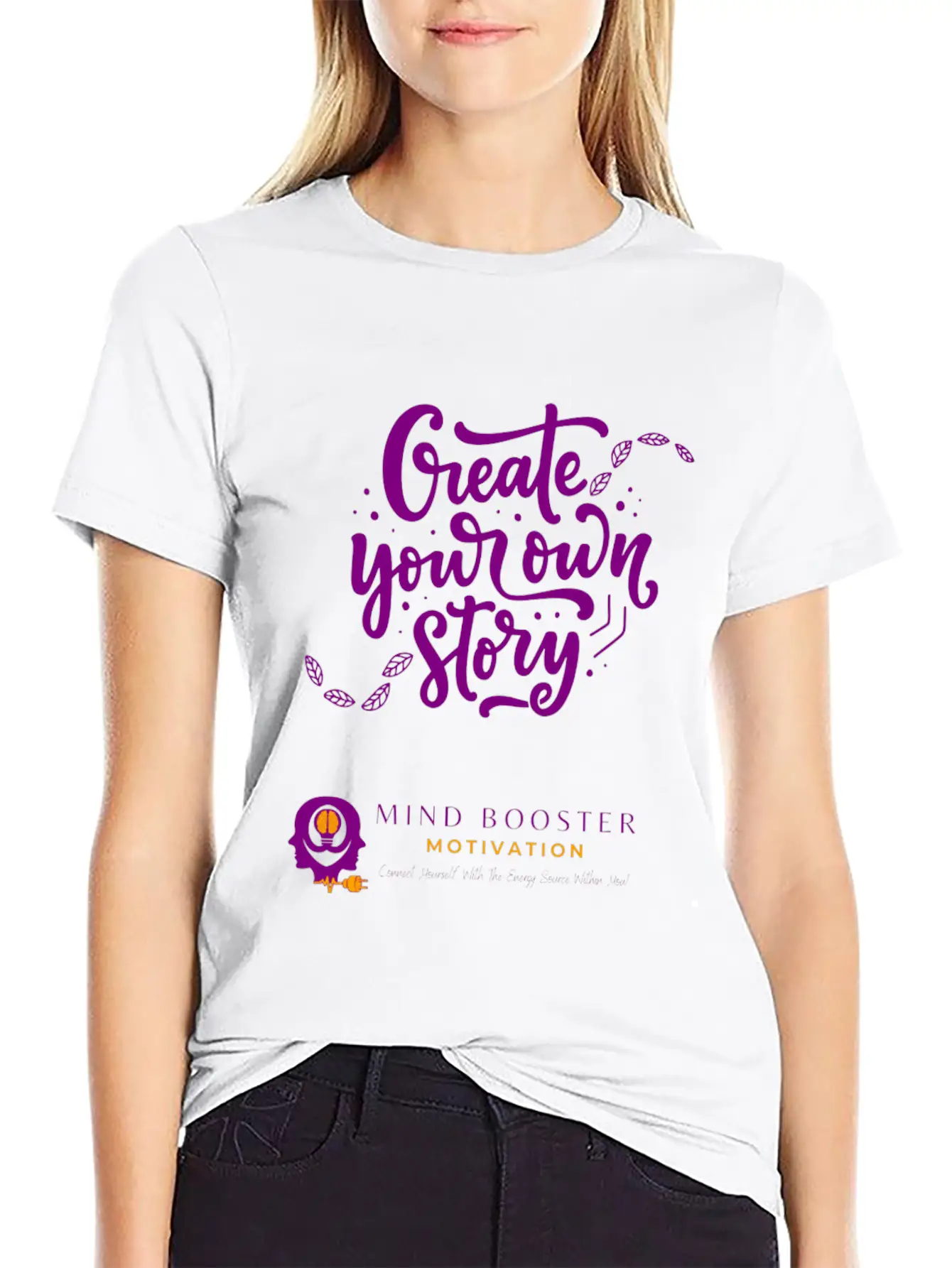 Create Your Own Story Platinum Collection Classic Fit Graphic Tee For Daily Comfort – Unisex Cotton Shirt