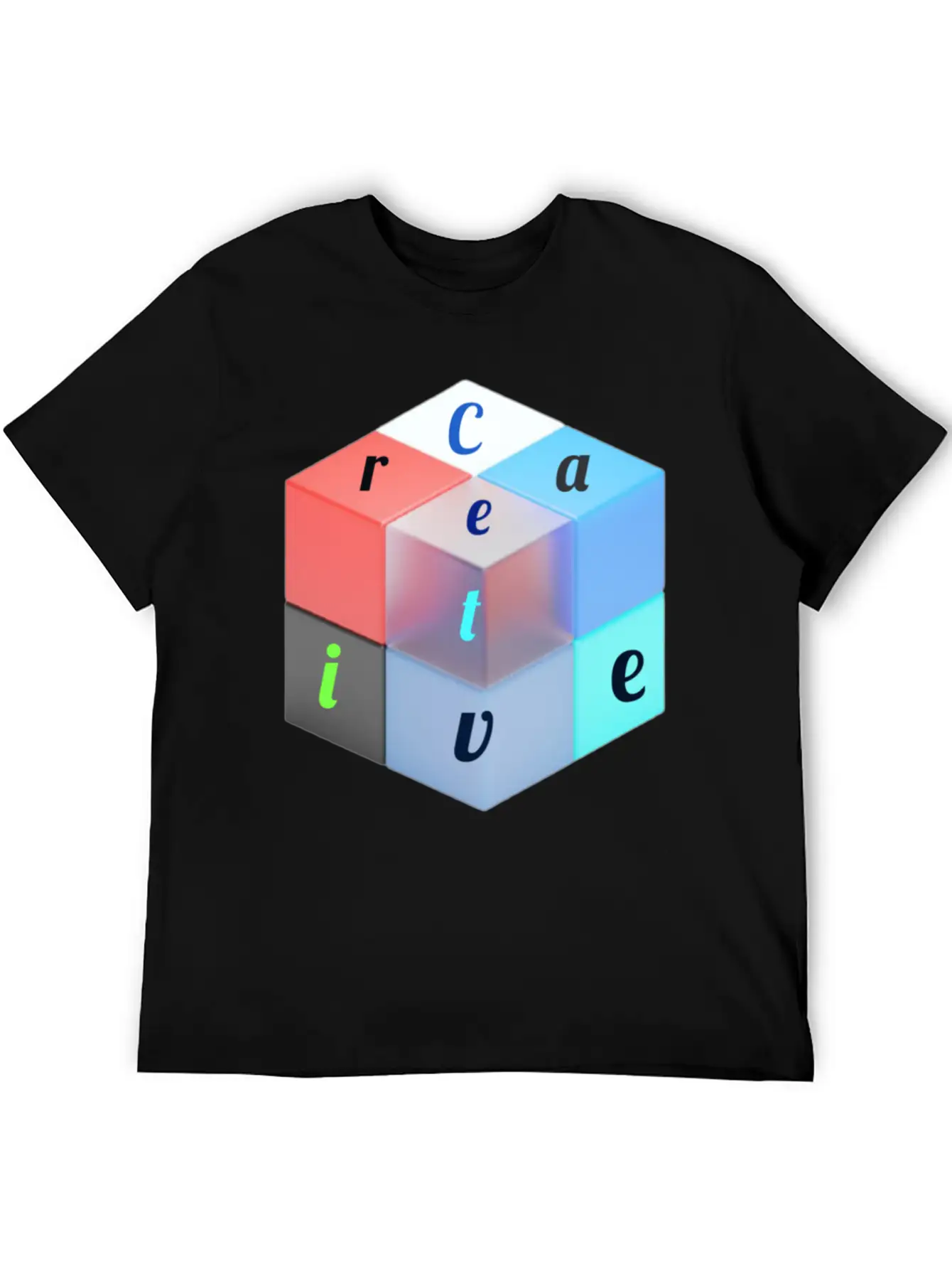 Creative Classic Fit Graphic Tee For Daily Comfort – Unisex Cotton Shirt