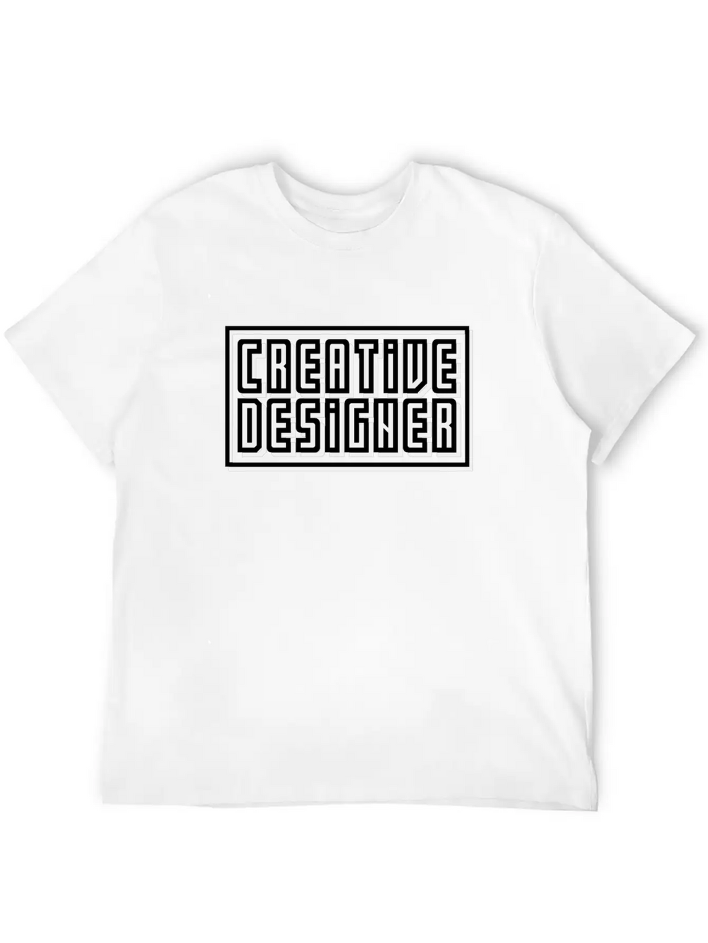 Creative Designer Casual Graphic T-Shirt – Simple And Comfortable Daily Wear