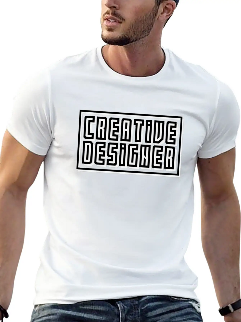 Creative Designer Casual Graphic T-Shirt – Simple And Comfortable Daily Wear