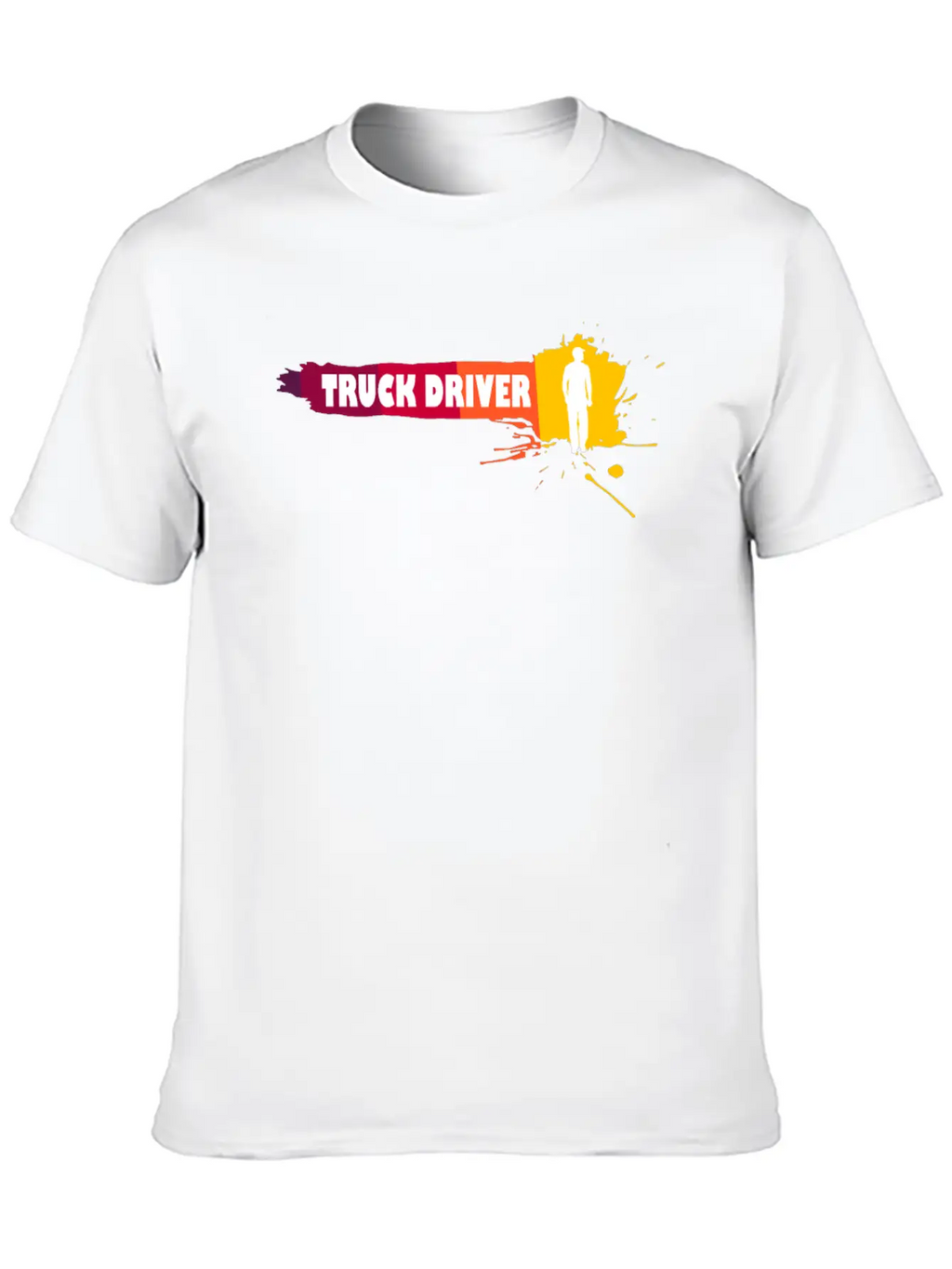 Creative Truck Driver Gift Idea Breathable Soft Cotton T-Shirt – Timeless Casual Look