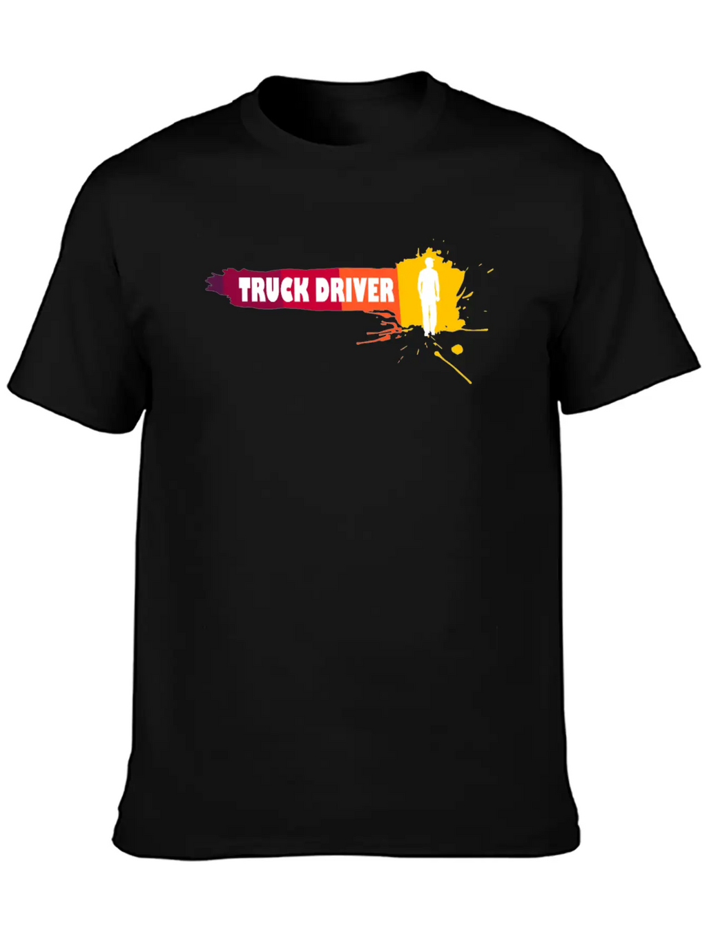 Creative Truck Driver Gift Idea Breathable Soft Cotton T-Shirt – Timeless Casual Look