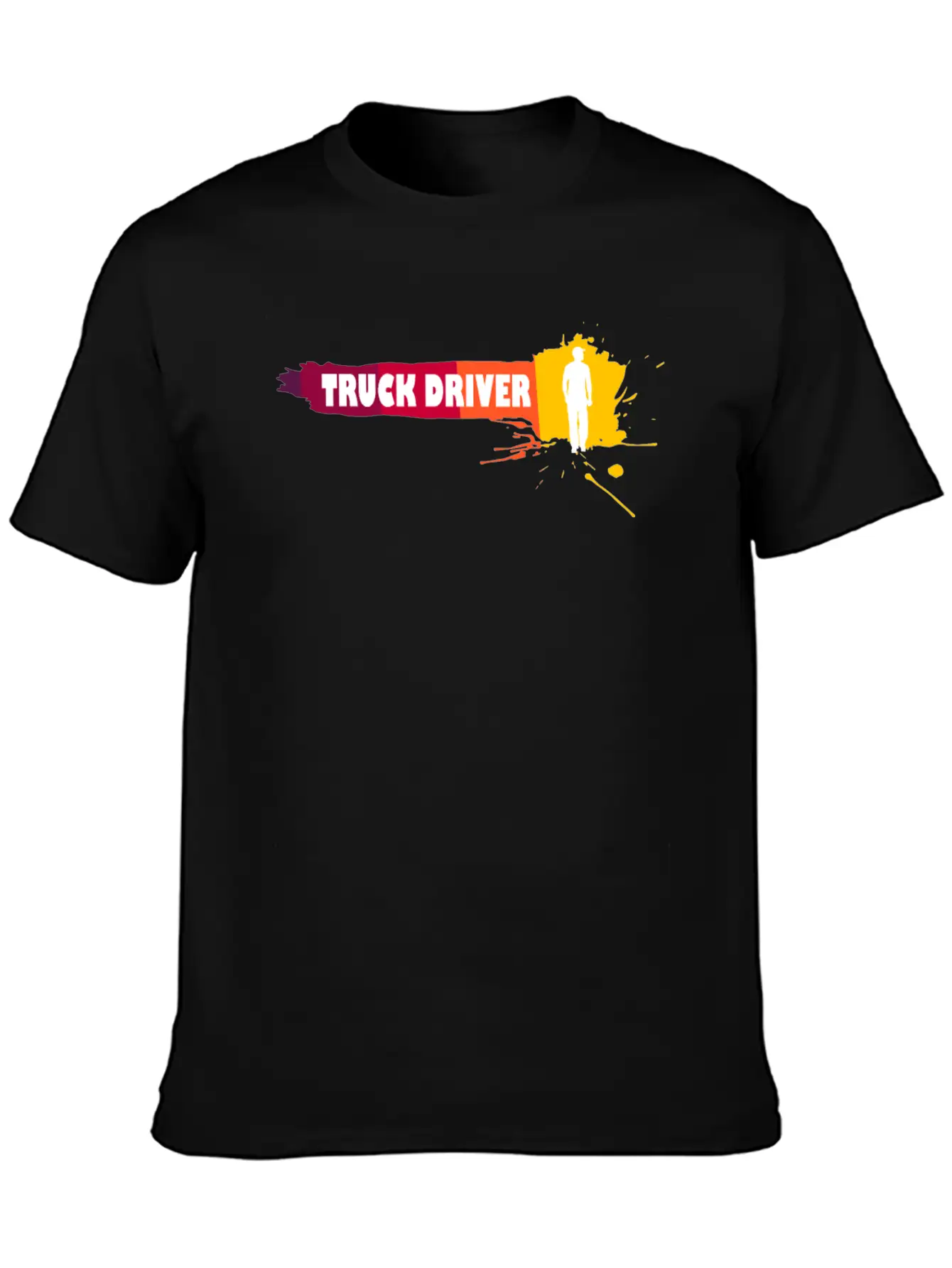 Creative Truck Driver Gift Idea Breathable Soft Cotton T-Shirt – Timeless Casual Look