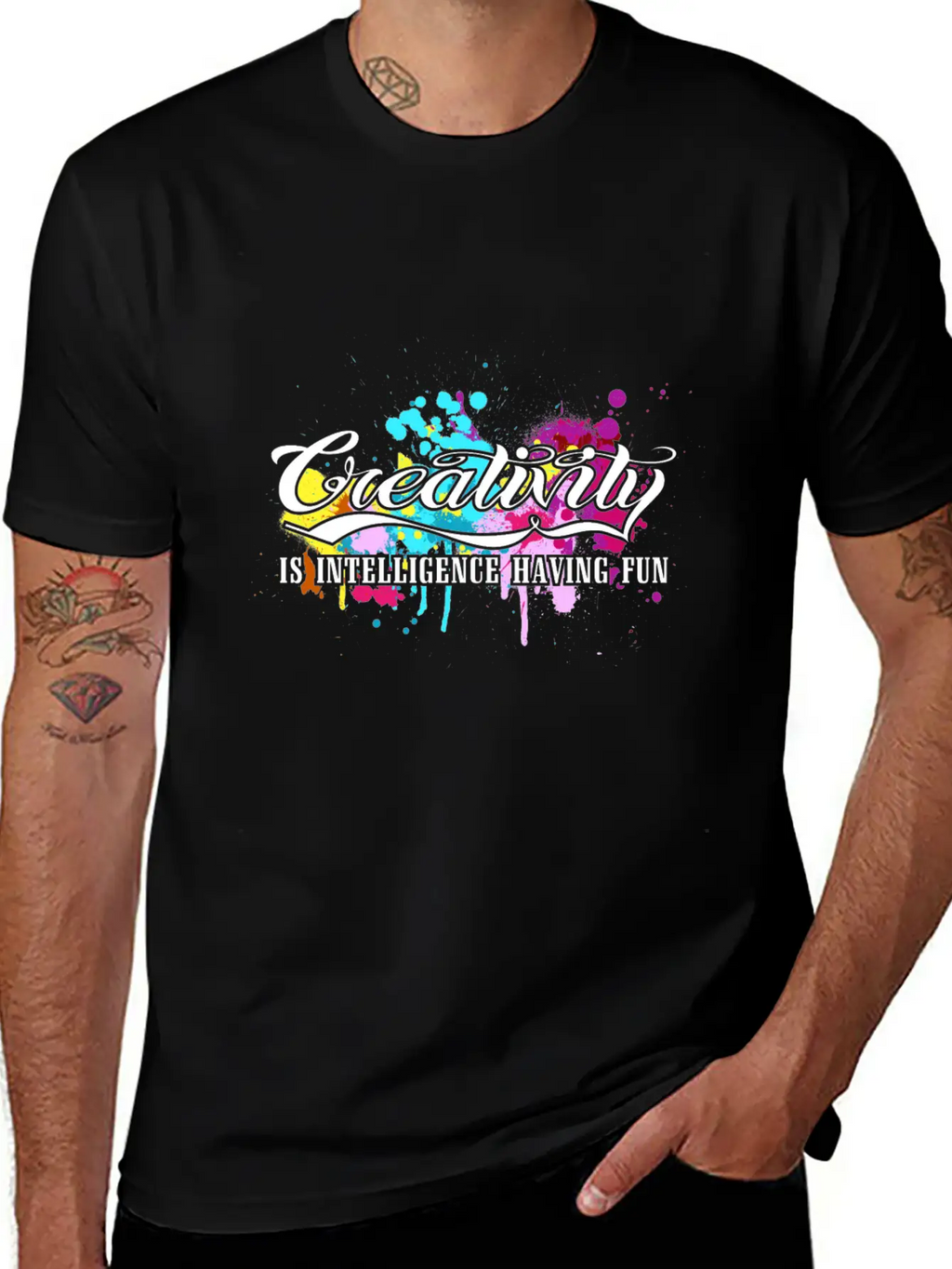 Creativity Stylish Everyday T-Shirt – Unisex Basic Cotton Tee