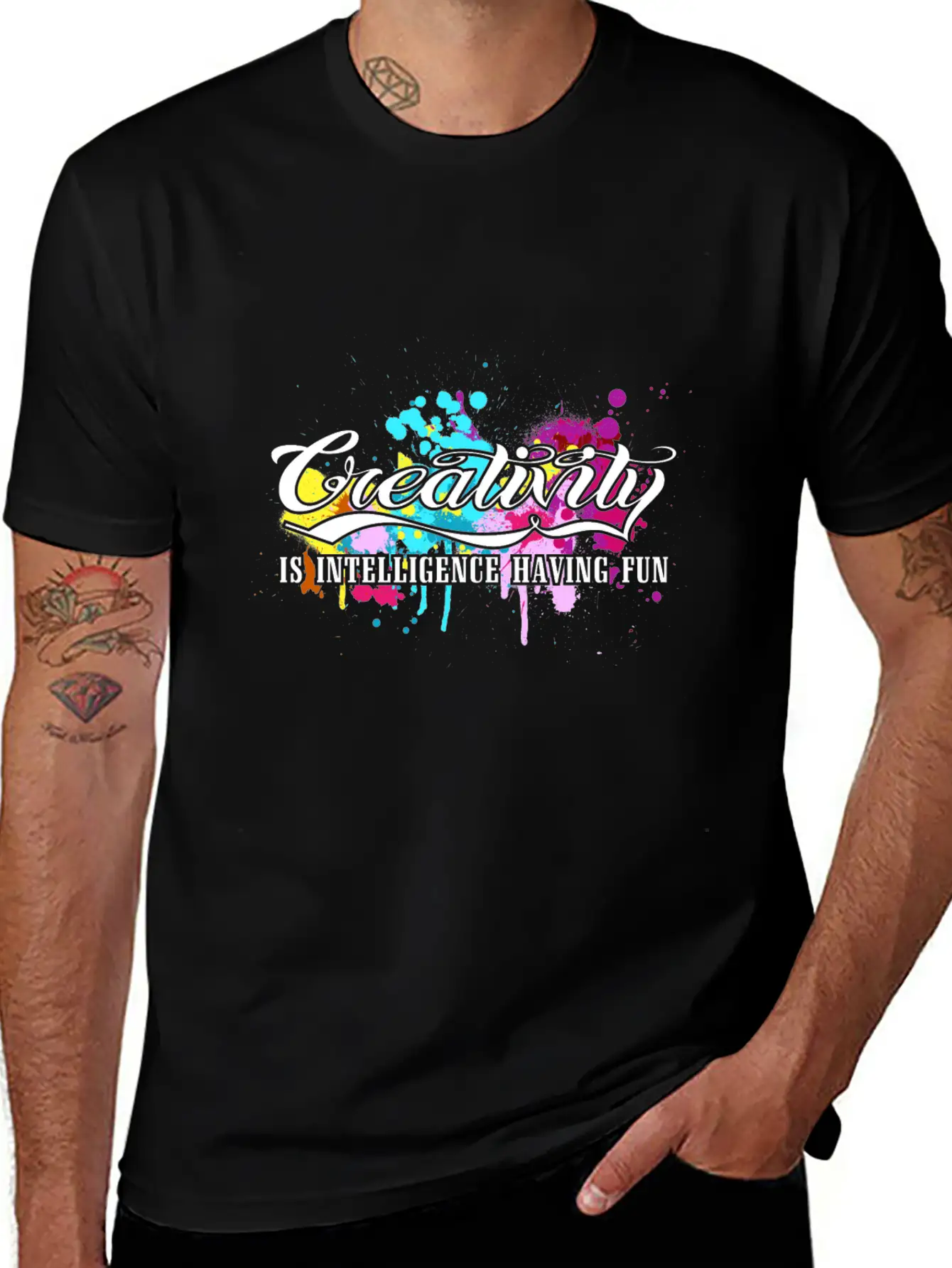 Creativity Stylish Everyday T-Shirt – Unisex Basic Cotton Tee