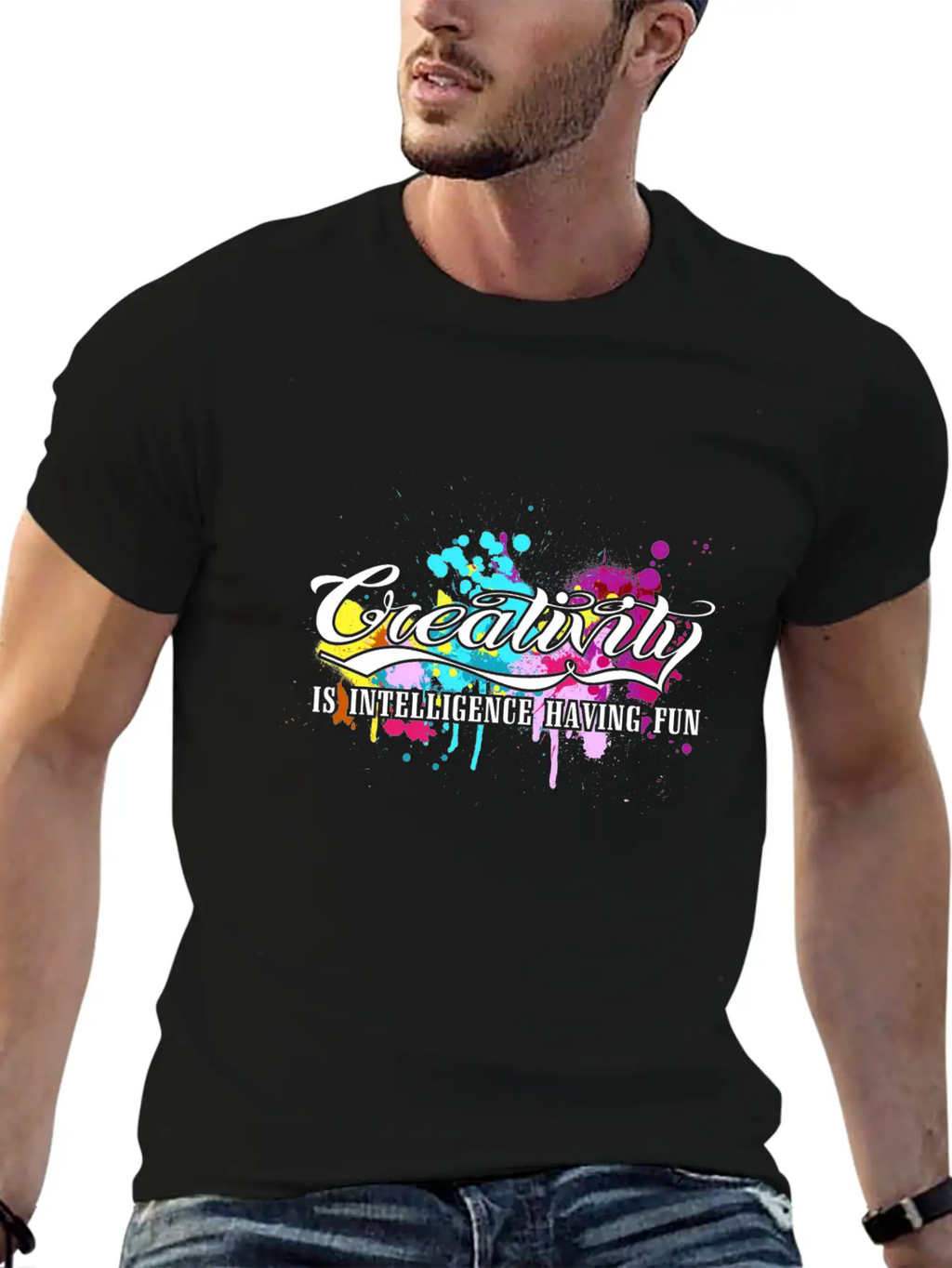 Creativity Stylish Everyday T-Shirt – Unisex Basic Cotton Tee