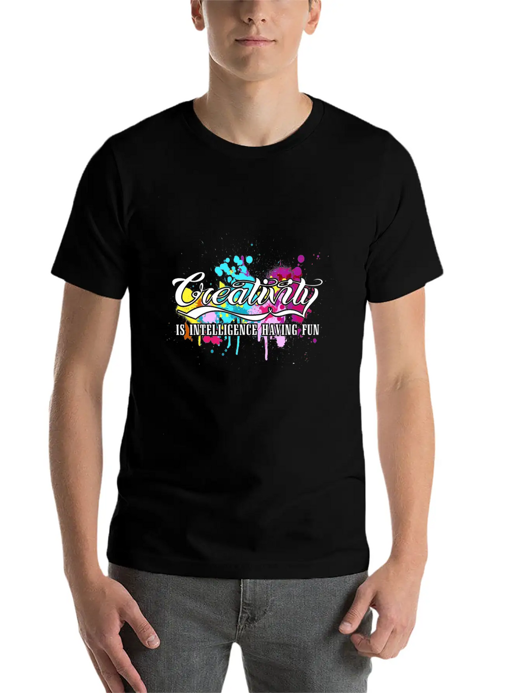 Creativity Stylish Everyday T-Shirt – Unisex Basic Cotton Tee