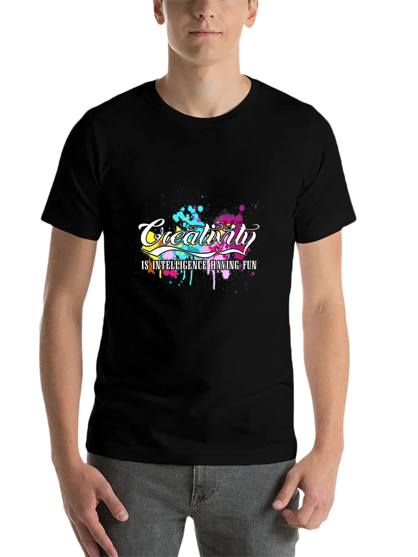 Creativity Stylish Everyday T-Shirt – Unisex Basic Cotton Tee