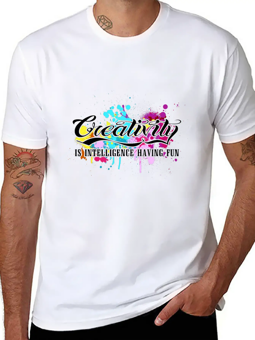 Creativity Stylish Everyday T-Shirt – Unisex Basic Cotton Tee