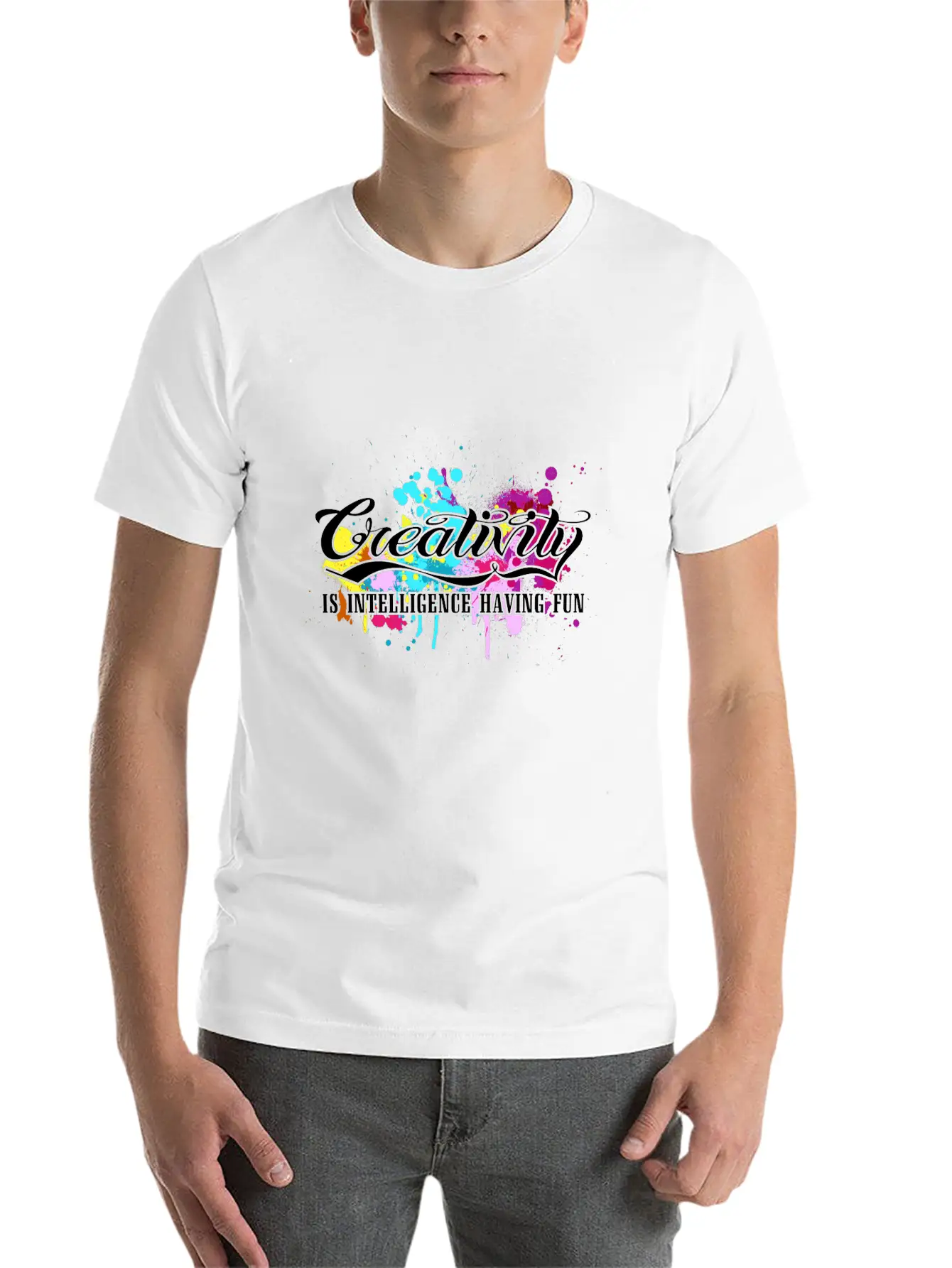 Creativity Stylish Everyday T-Shirt – Unisex Basic Cotton Tee