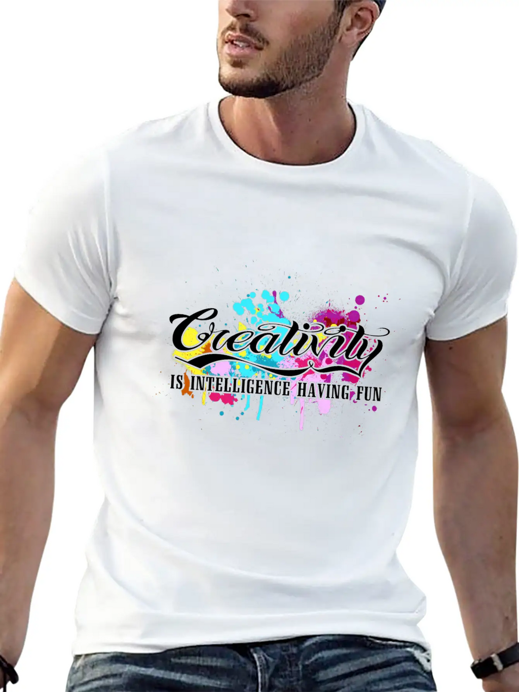 Creativity Stylish Everyday T-Shirt – Unisex Basic Cotton Tee