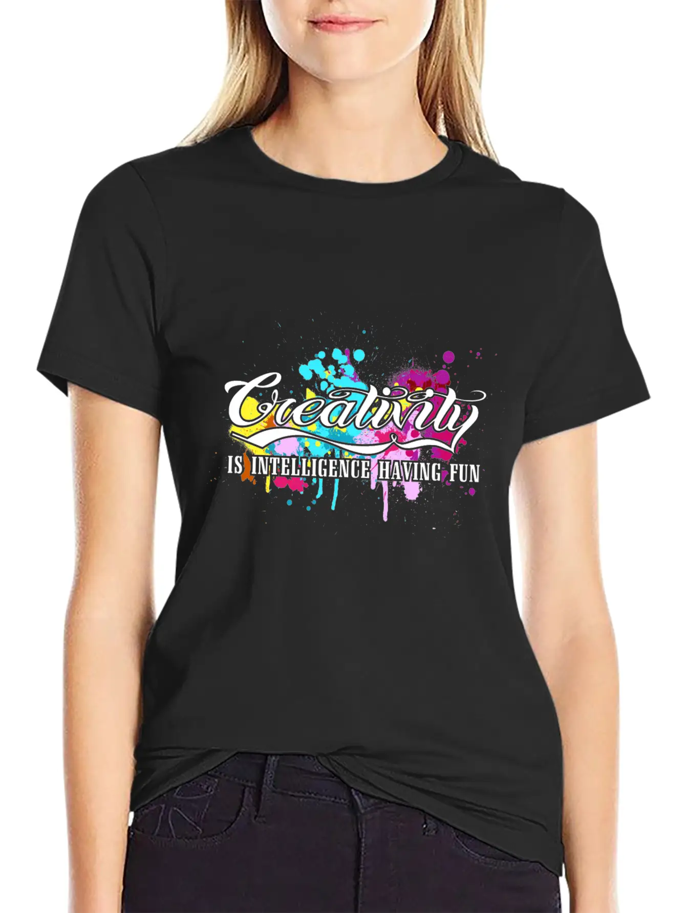 Creativity Stylish Everyday T-Shirt – Unisex Basic Cotton Tee