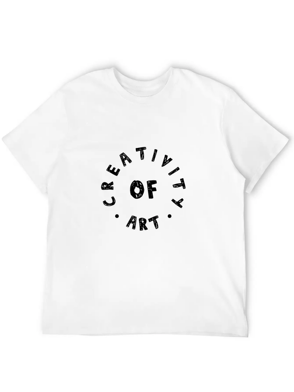Creativity Unisex Casual T-Shirt – Clean Design For Daily Comfort
