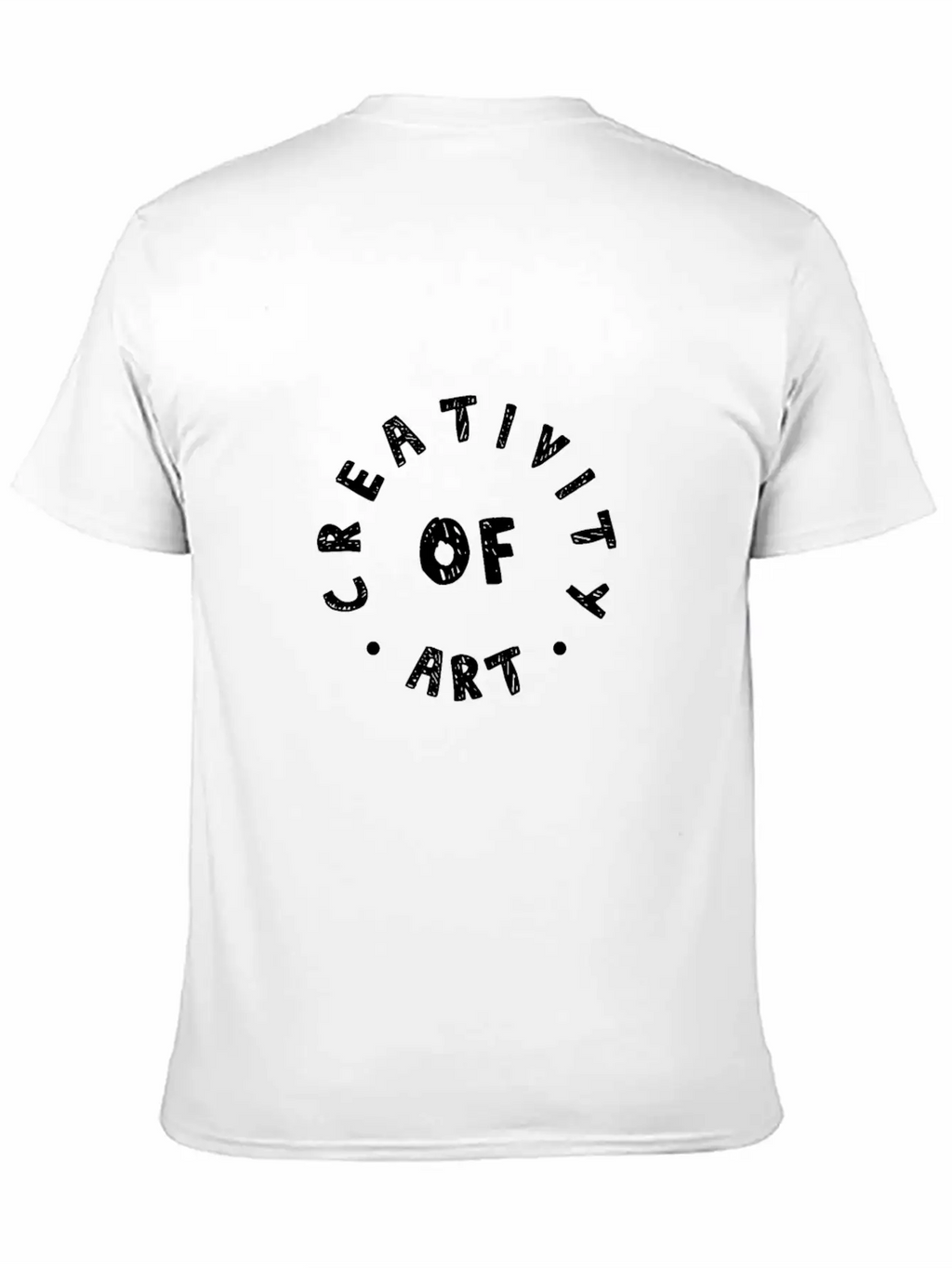 Creativity Unisex Casual T-Shirt – Clean Design For Daily Comfort