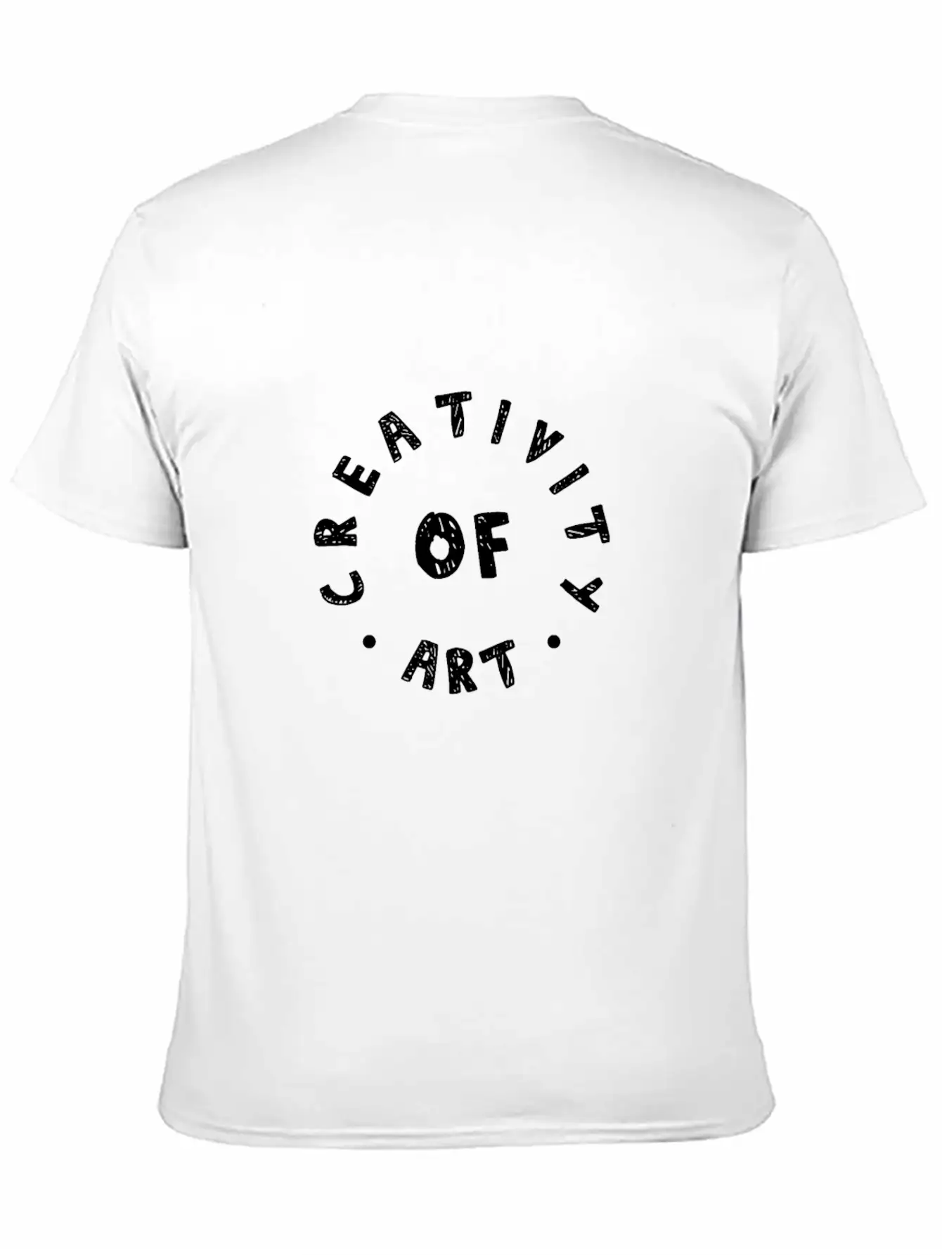 Creativity Unisex Casual T-Shirt – Clean Design For Daily Comfort
