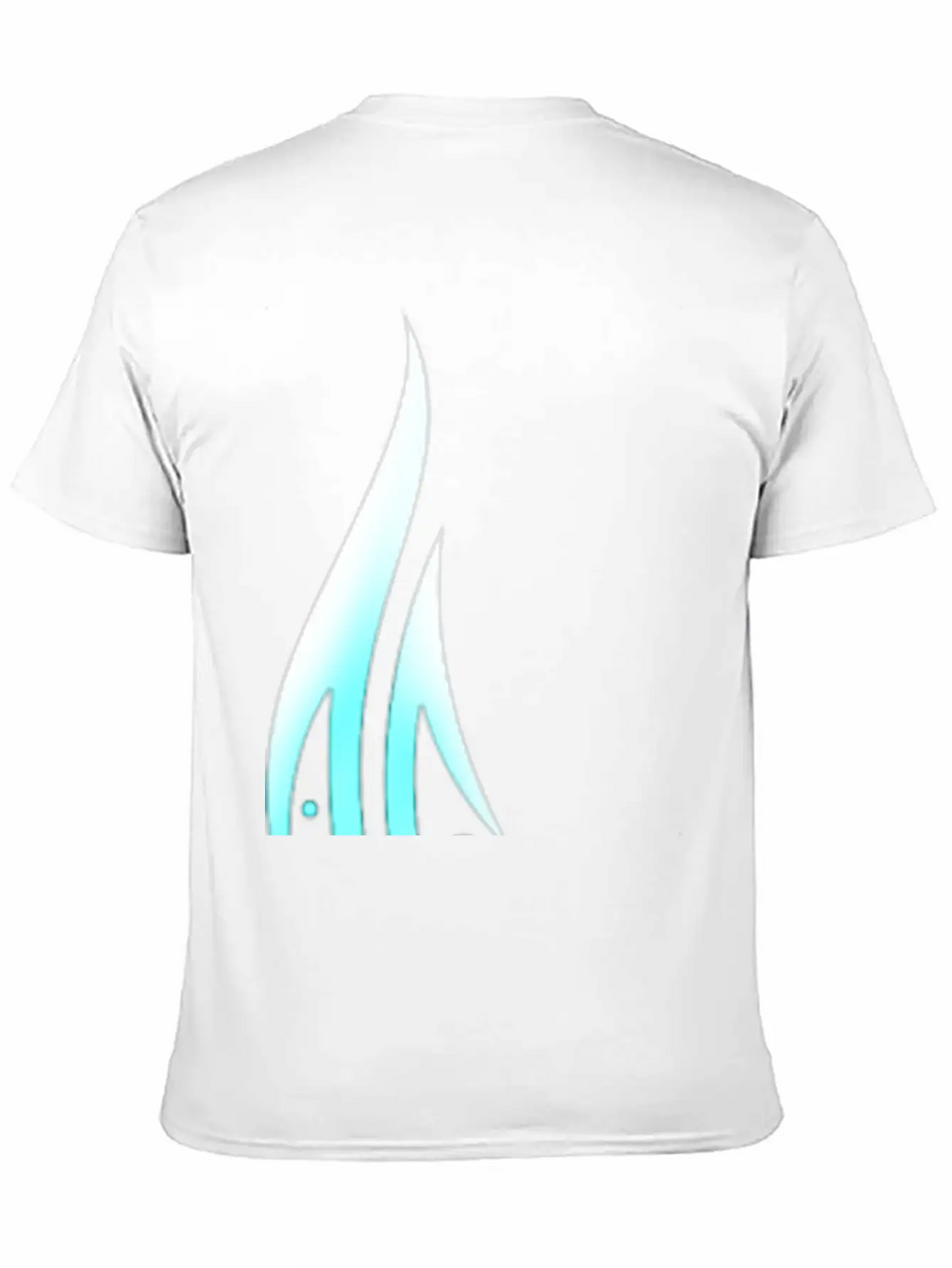 Crescent Moon With Stars Unisex Short Sleeve Soft Cotton T-Shirt – Casual Everyday Wear