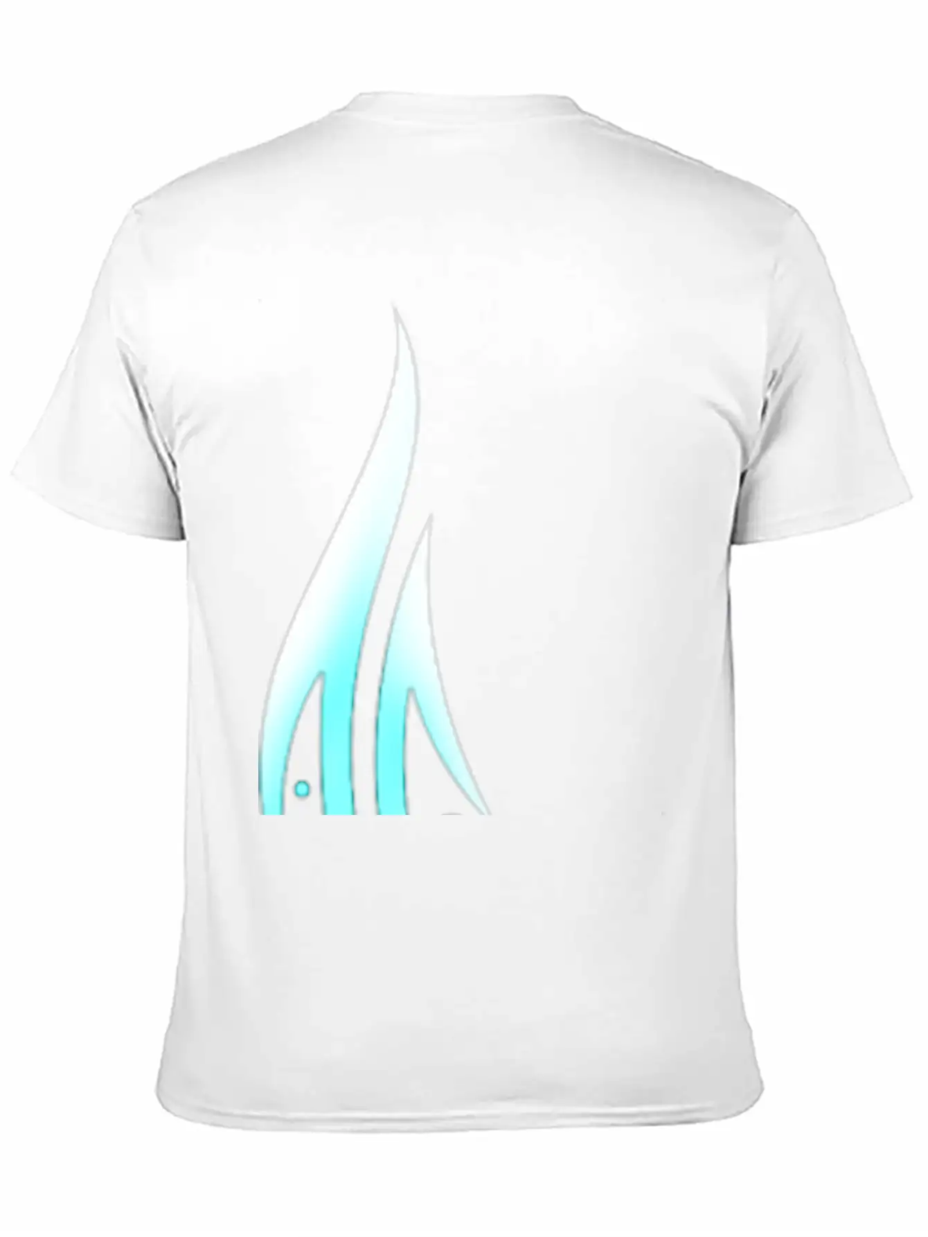 Crescent Moon With Stars Unisex Short Sleeve Soft Cotton T-Shirt – Casual Everyday Wear