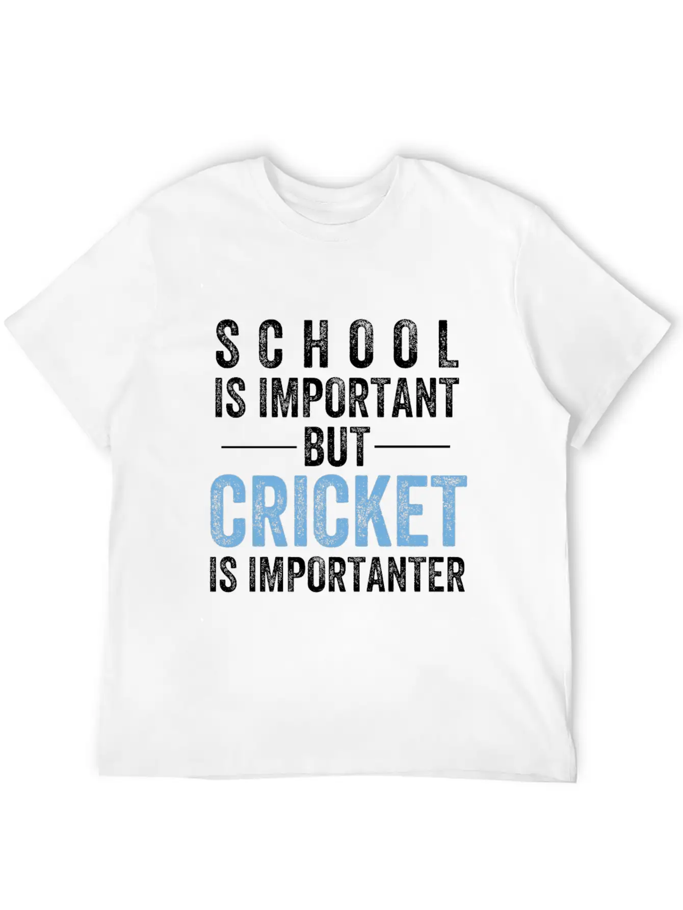 Cricket Essential Cotton Tee For Daily Outfits – Unisex Style