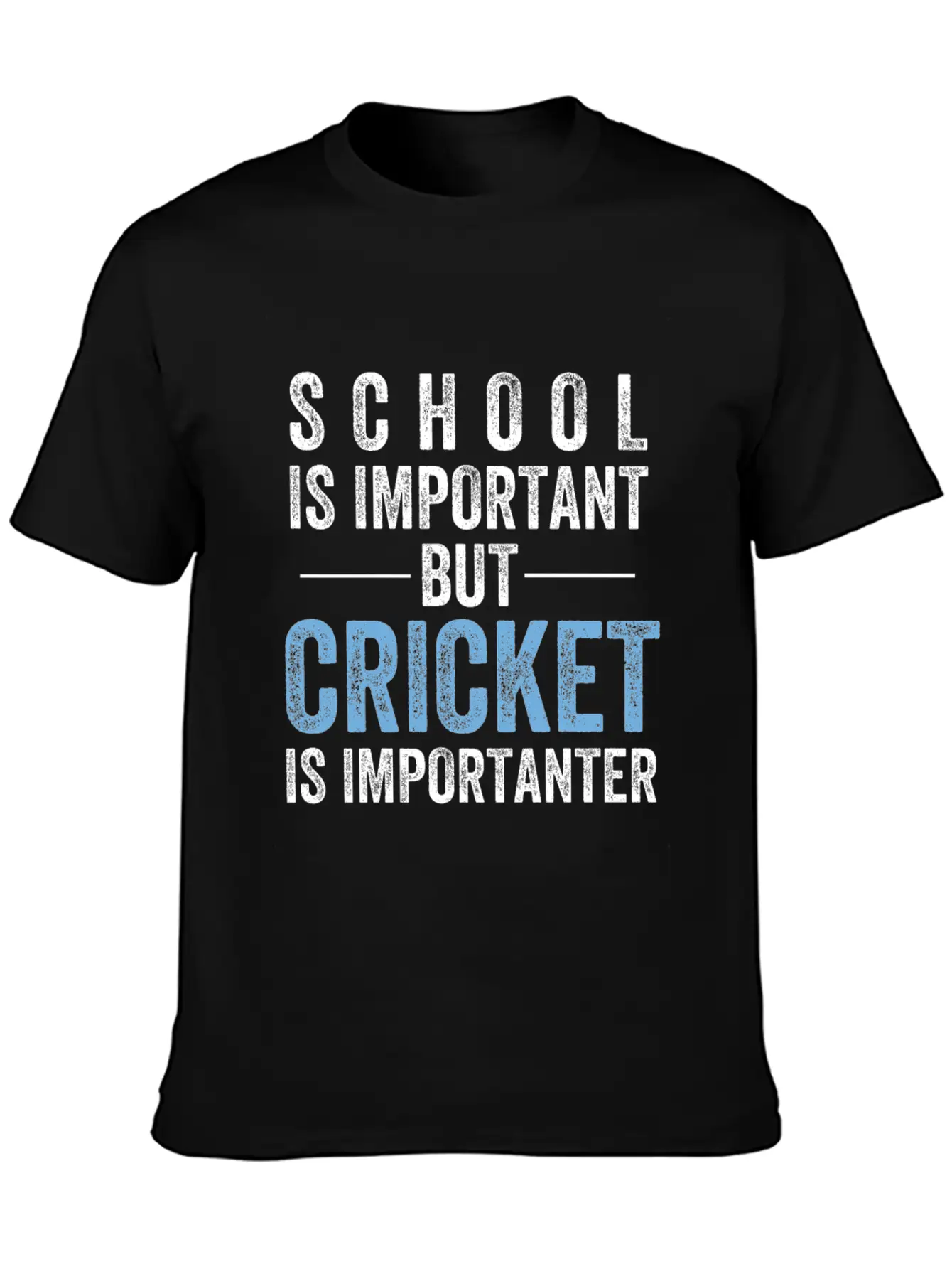 Cricket Essential Cotton Tee For Daily Outfits – Unisex Style