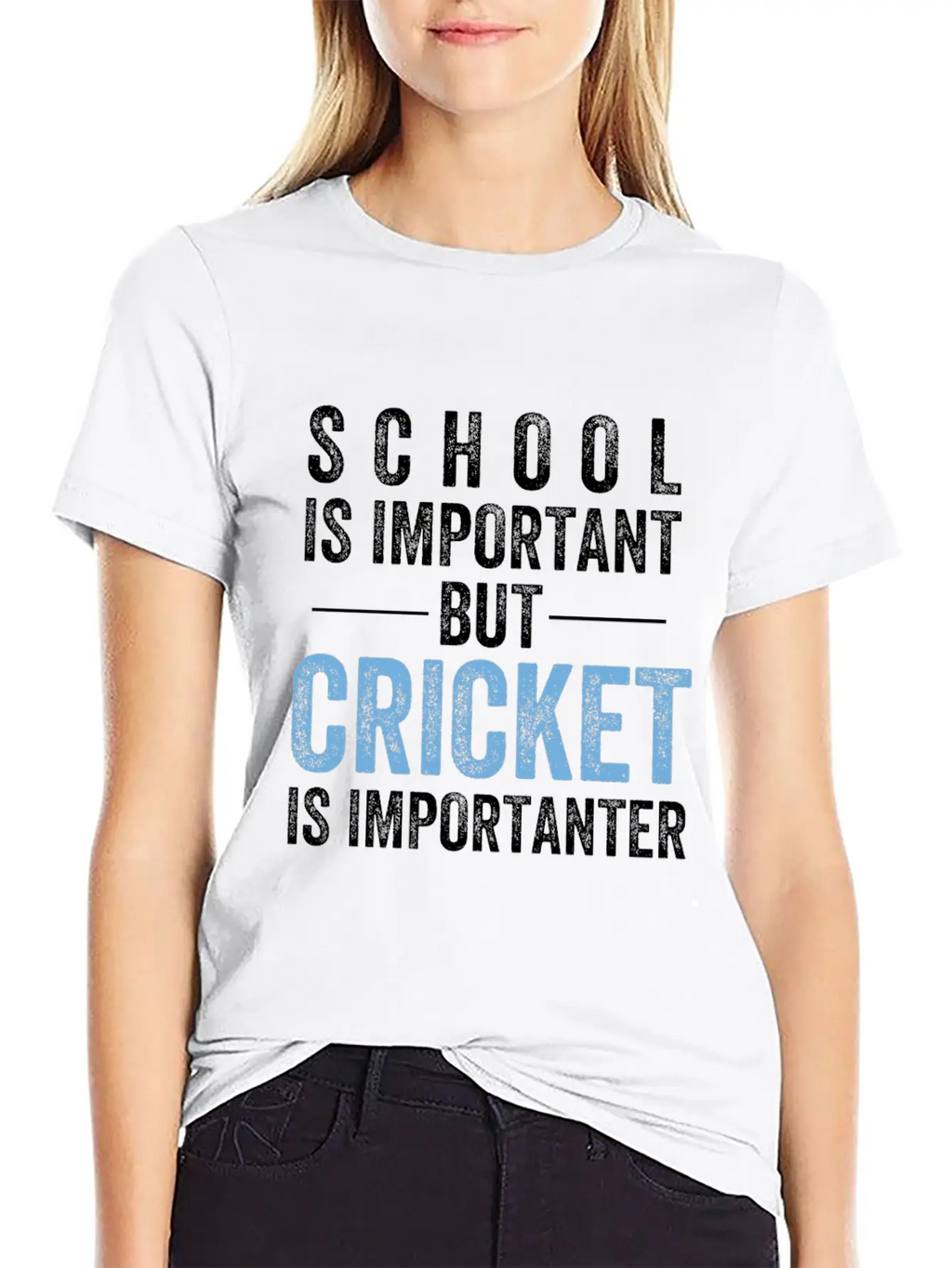 Cricket Essential Cotton Tee For Daily Outfits – Unisex Style