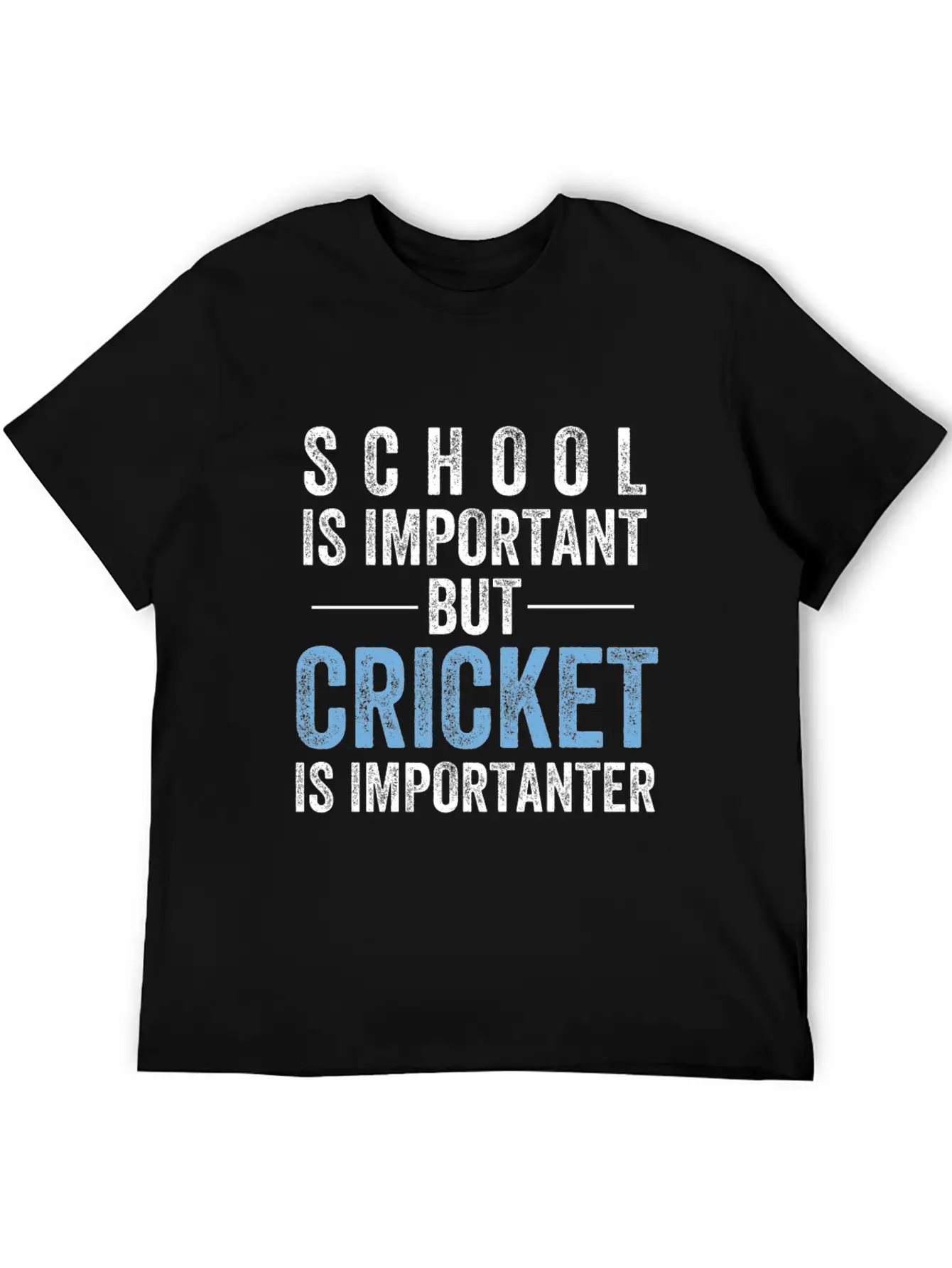 Cricket Essential Cotton Tee For Daily Outfits – Unisex Style
