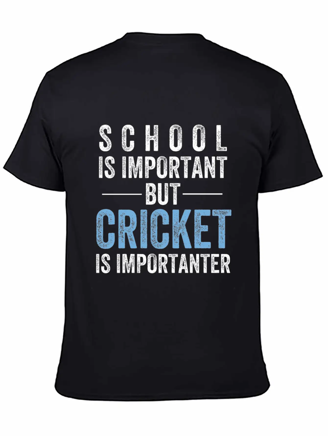 Cricket Essential Cotton Tee For Daily Outfits – Unisex Style