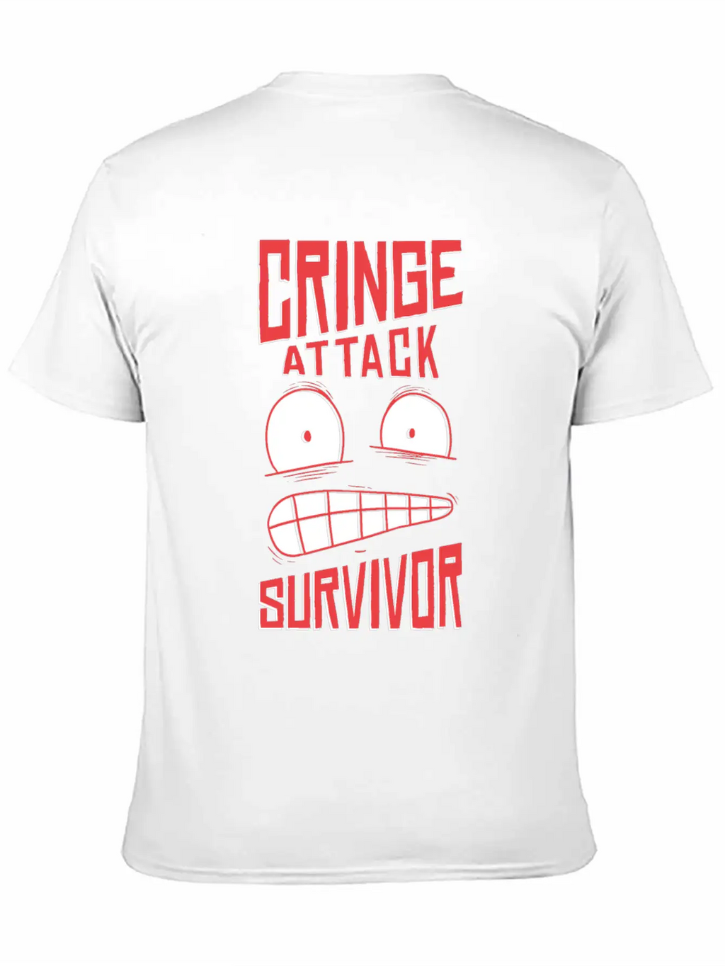 Cringe Attack ! Unisex Casual T-Shirt – Clean Design For Daily Comfort