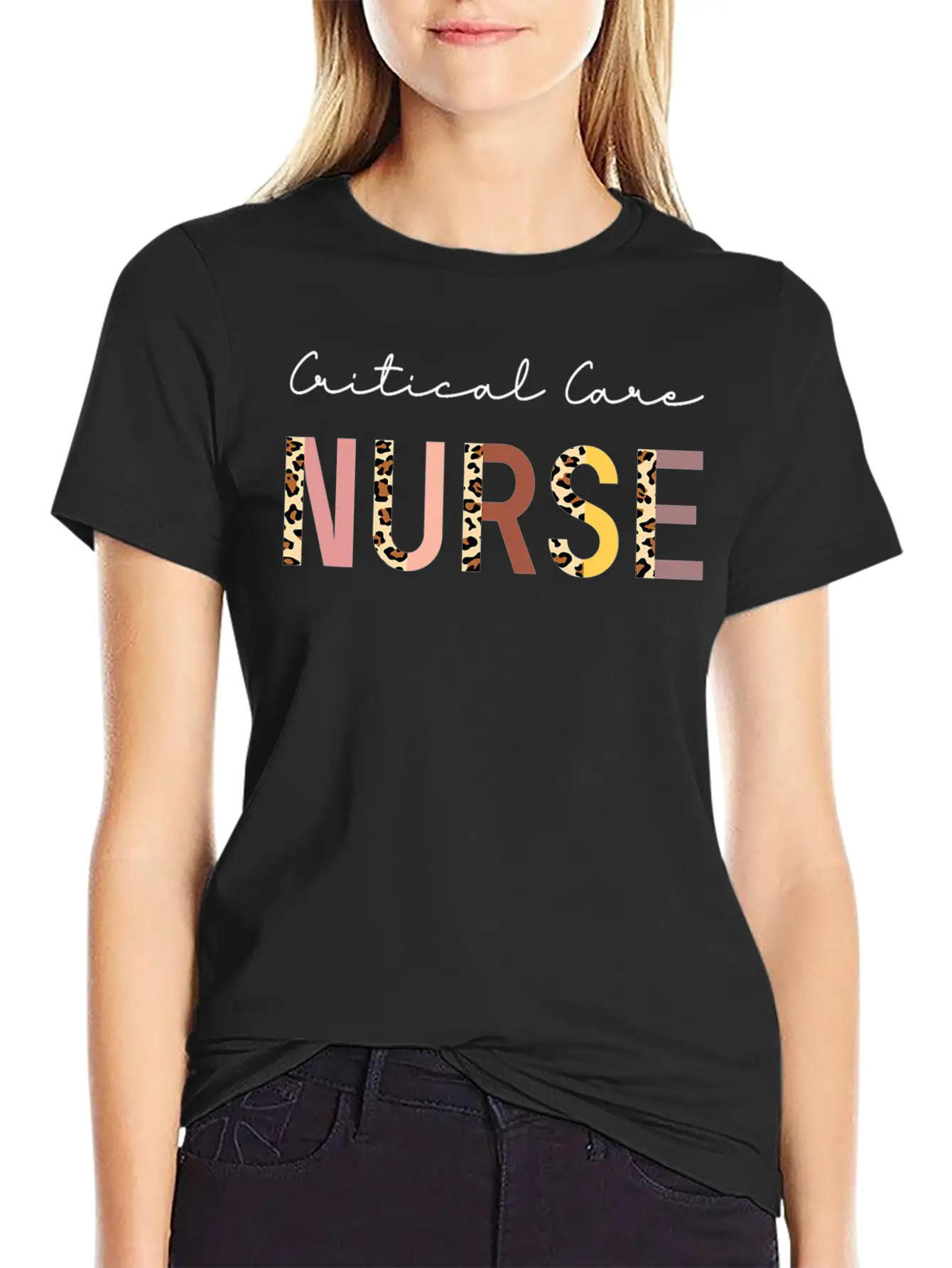 Critical Care Nurse ICU Nurse Intensive Care Unisex Casual T-Shirt – Clean Design For Daily Comfort
