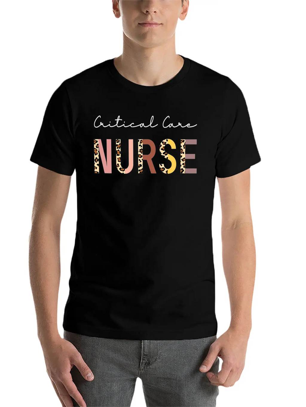 Critical Care Nurse ICU Nurse Intensive Care Unisex Casual T-Shirt – Clean Design For Daily Comfort