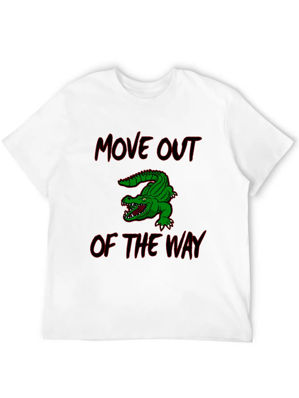 Crocodile Unisex Casual T-Shirt – Clean Design For Daily Comfort