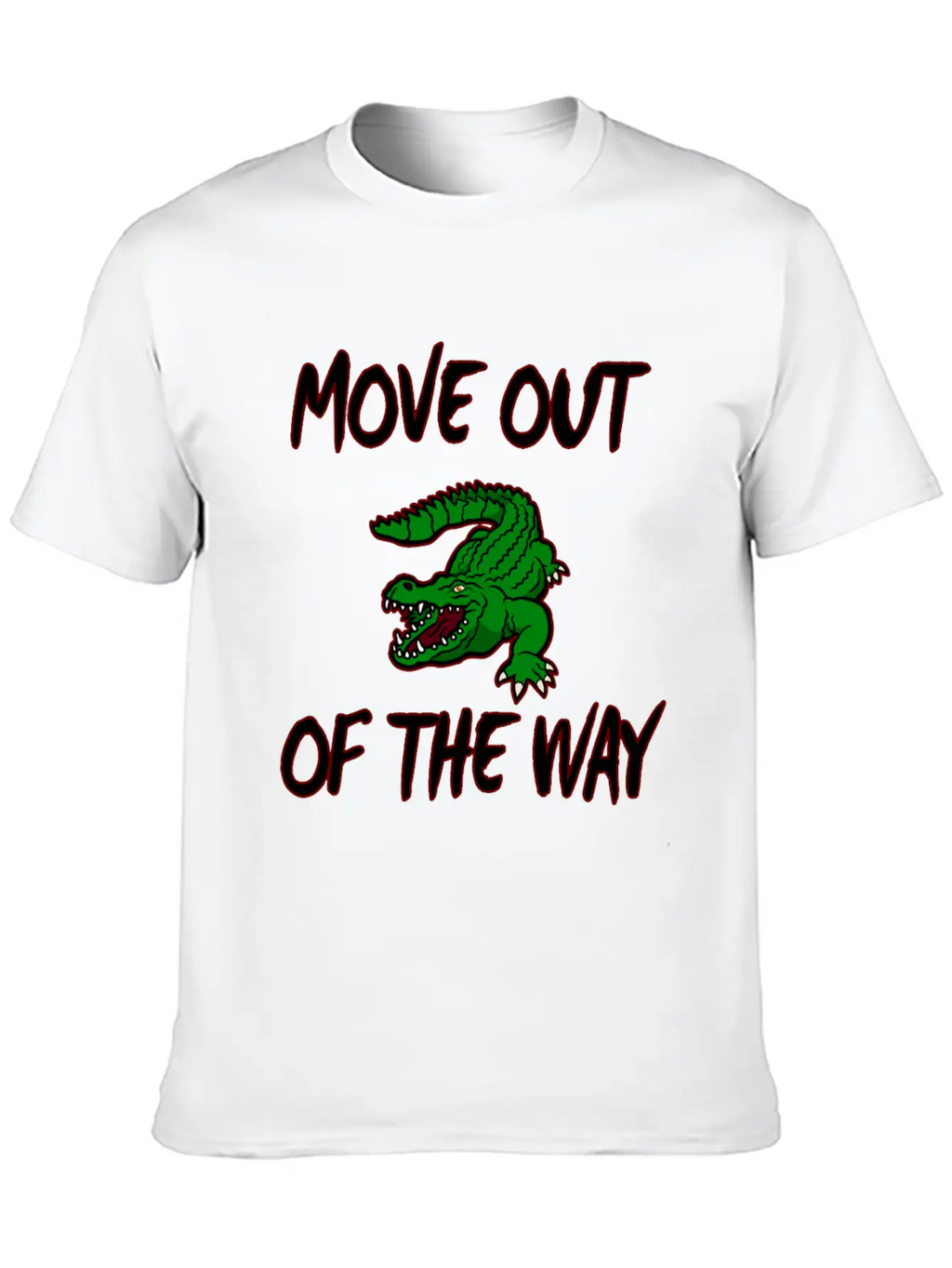 Crocodile Unisex Casual T-Shirt – Clean Design For Daily Comfort