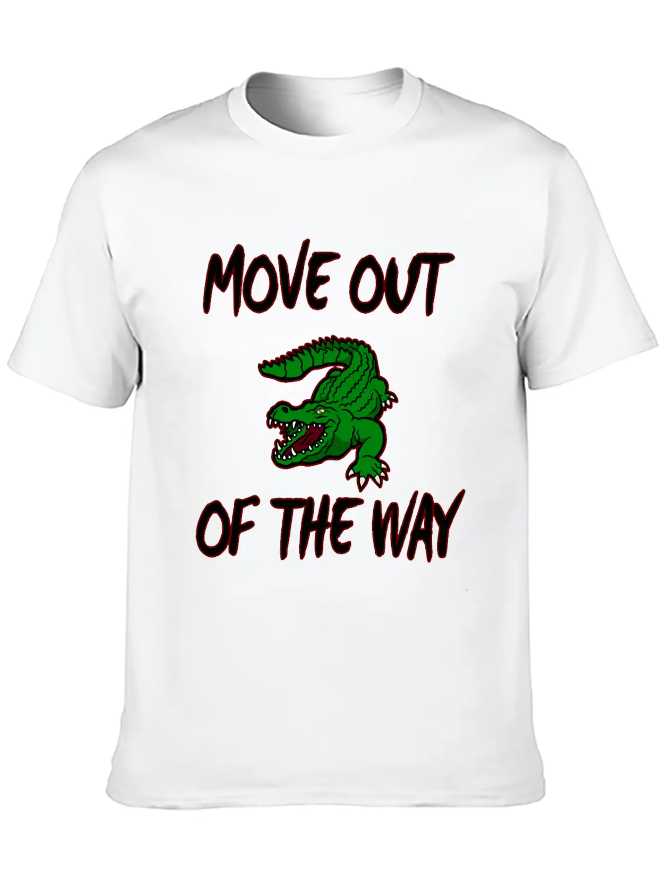 Crocodile Unisex Casual T-Shirt – Clean Design For Daily Comfort