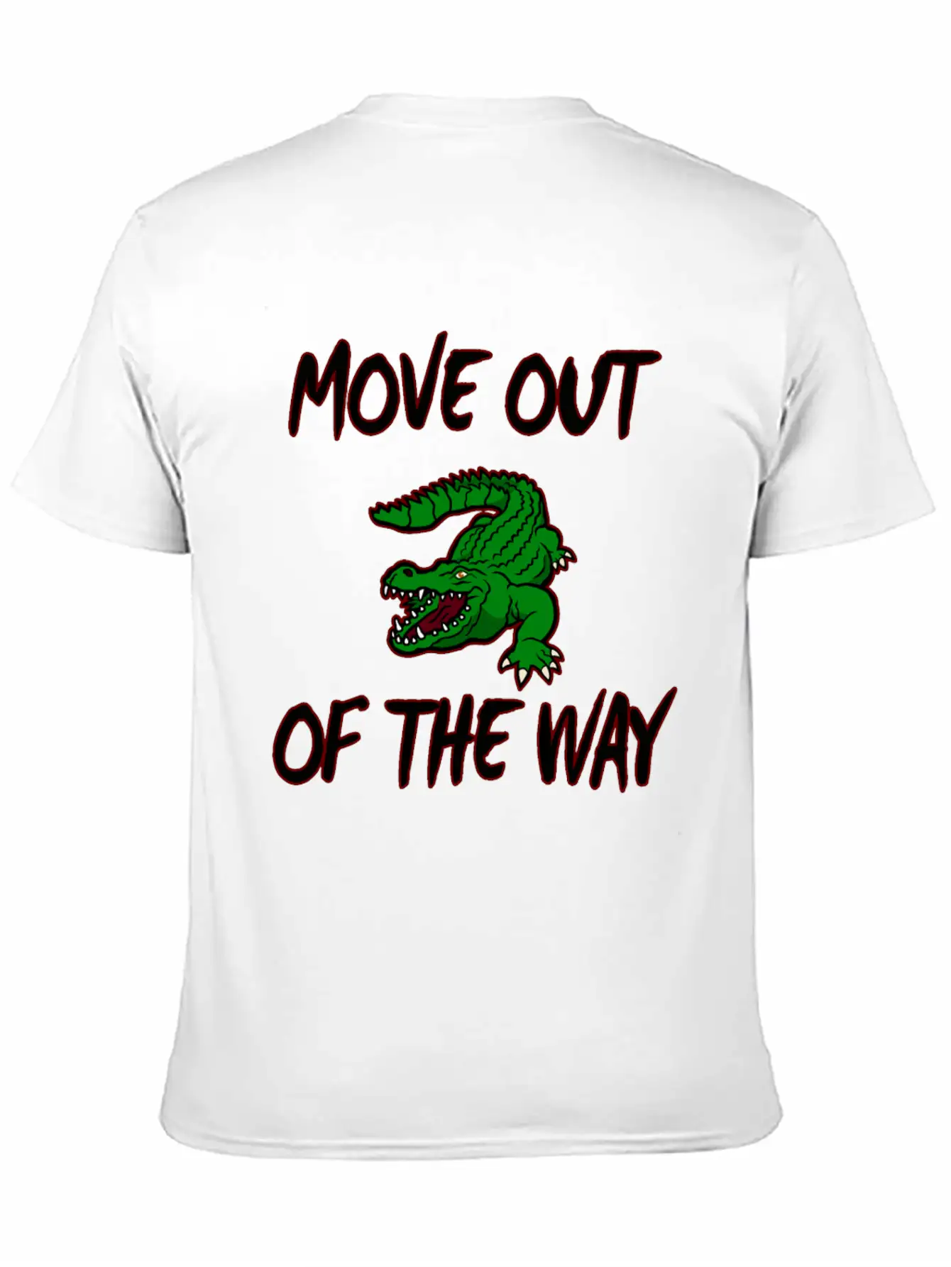 Crocodile Unisex Casual T-Shirt – Clean Design For Daily Comfort