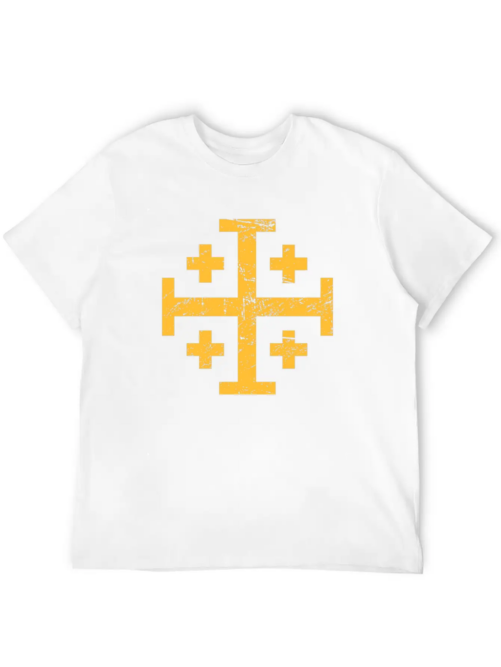 Cross Of Jerusalem | Renaissance Festival Unisex Casual T-Shirt – Clean Design For Daily Comfort