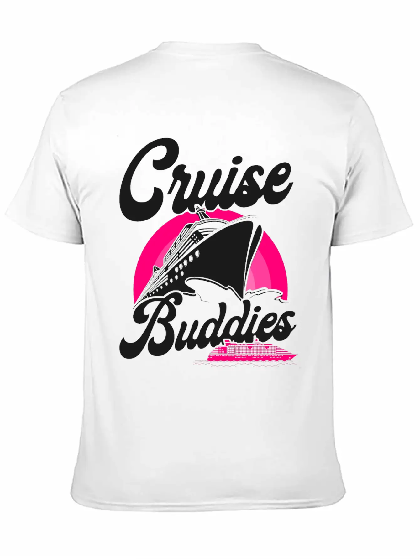Cruise Ship Vacation Friends Girl Breathable Soft Cotton T-Shirt – Timeless Casual Look