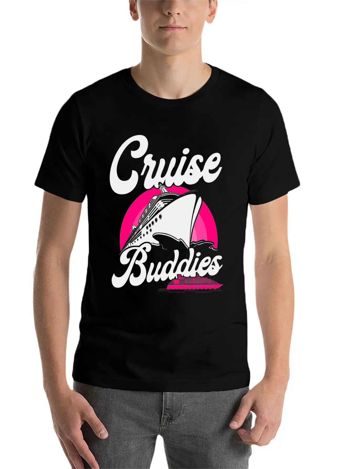 Cruise Ship Vacation Friends Girl Breathable Soft Cotton T-Shirt – Timeless Casual Look