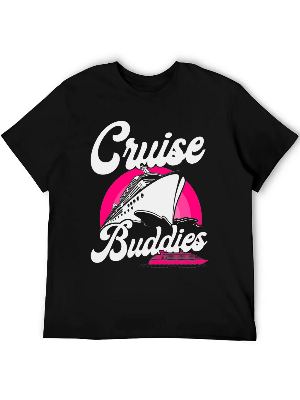 Cruise Ship Vacation Friends Girl Breathable Soft Cotton T-Shirt – Timeless Casual Look