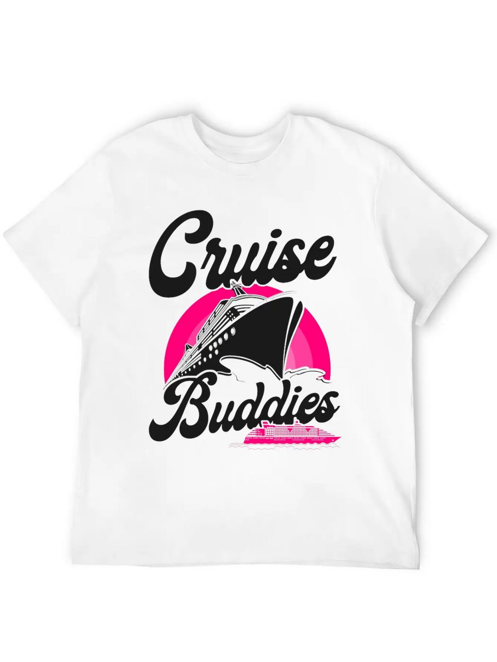 Cruise Ship Vacation Friends Girl Breathable Soft Cotton T-Shirt – Timeless Casual Look