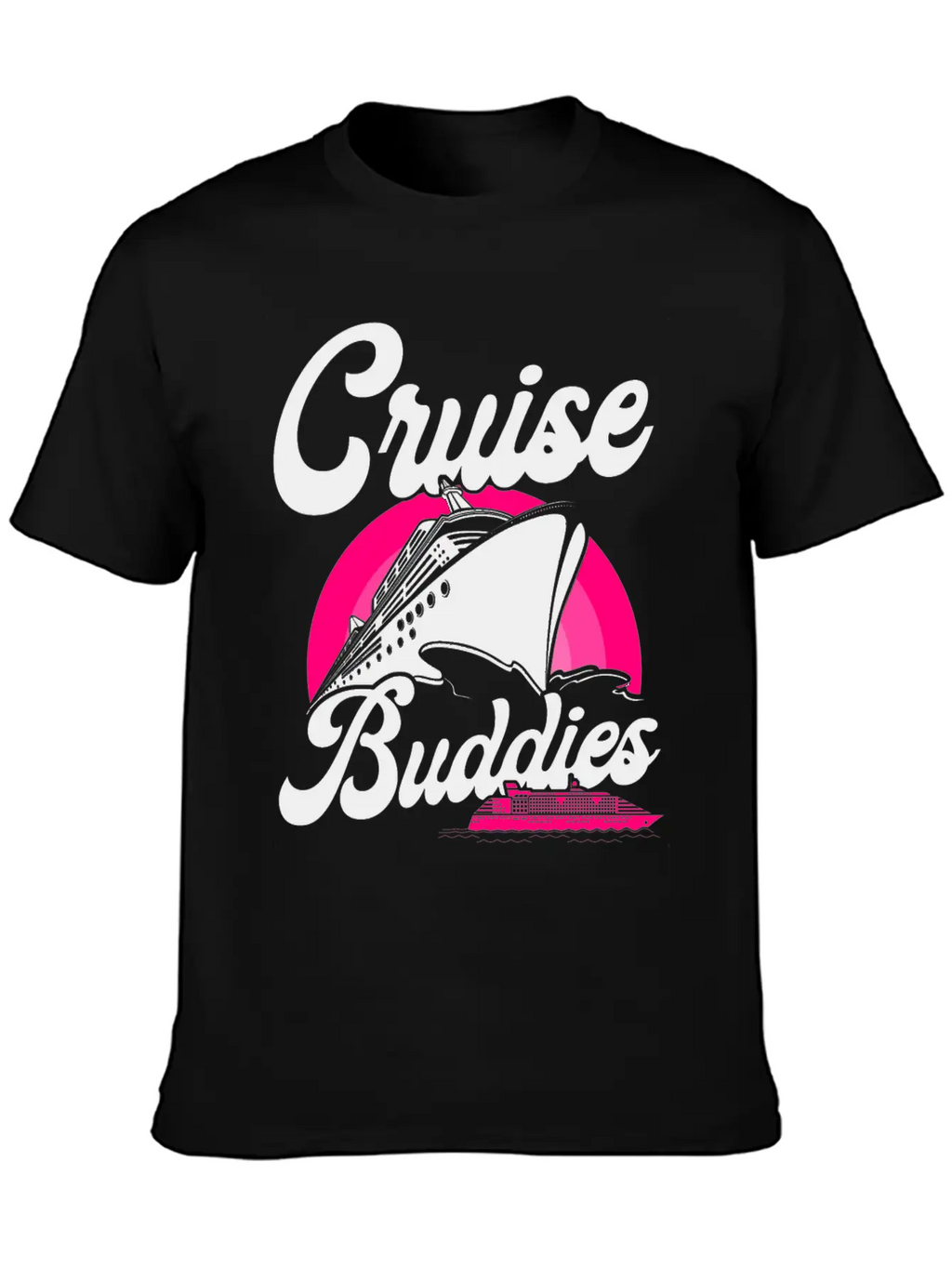 Cruise Ship Vacation Friends Girl Breathable Soft Cotton T-Shirt – Timeless Casual Look