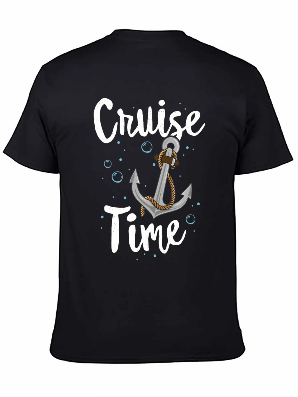 Cruise Time TShirt Family Vacation Anchor Kids Stylish Everyday T-Shirt – Unisex Basic Cotton Tee