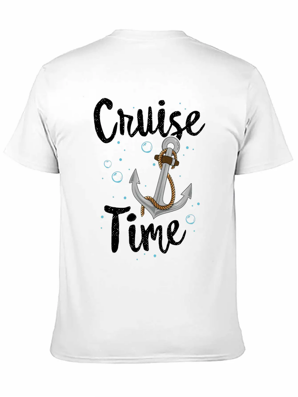 Cruise Time TShirt Family Vacation Anchor Kids Stylish Everyday T-Shirt – Unisex Basic Cotton Tee