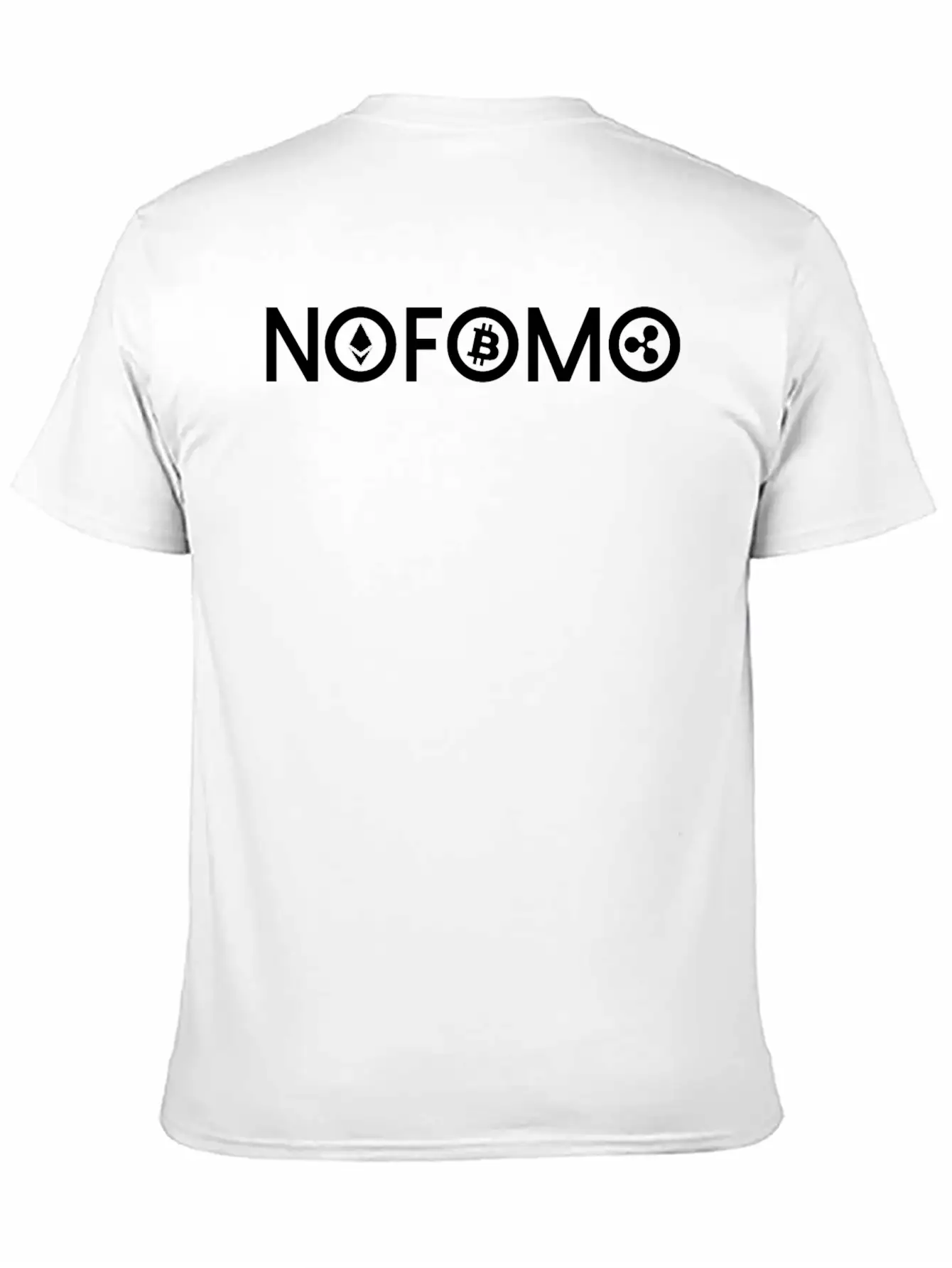 Crypto Bitcoin Ethereum Ripple Finance Funny Essential Cotton Tee For Daily Outfits – Unisex Style